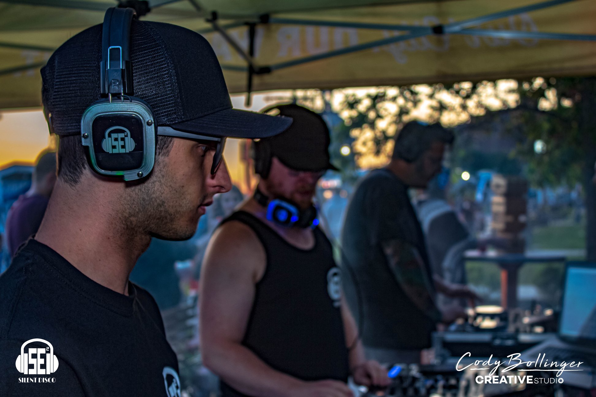 SE2 Silent Disco guests at Canalside in Buffalo.