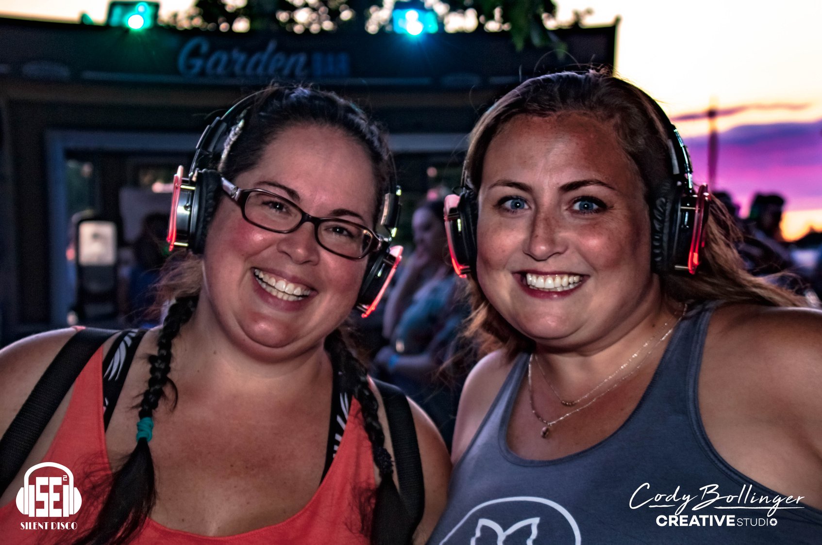 SE2 Silent Disco guests at Canalside in Buffalo.
