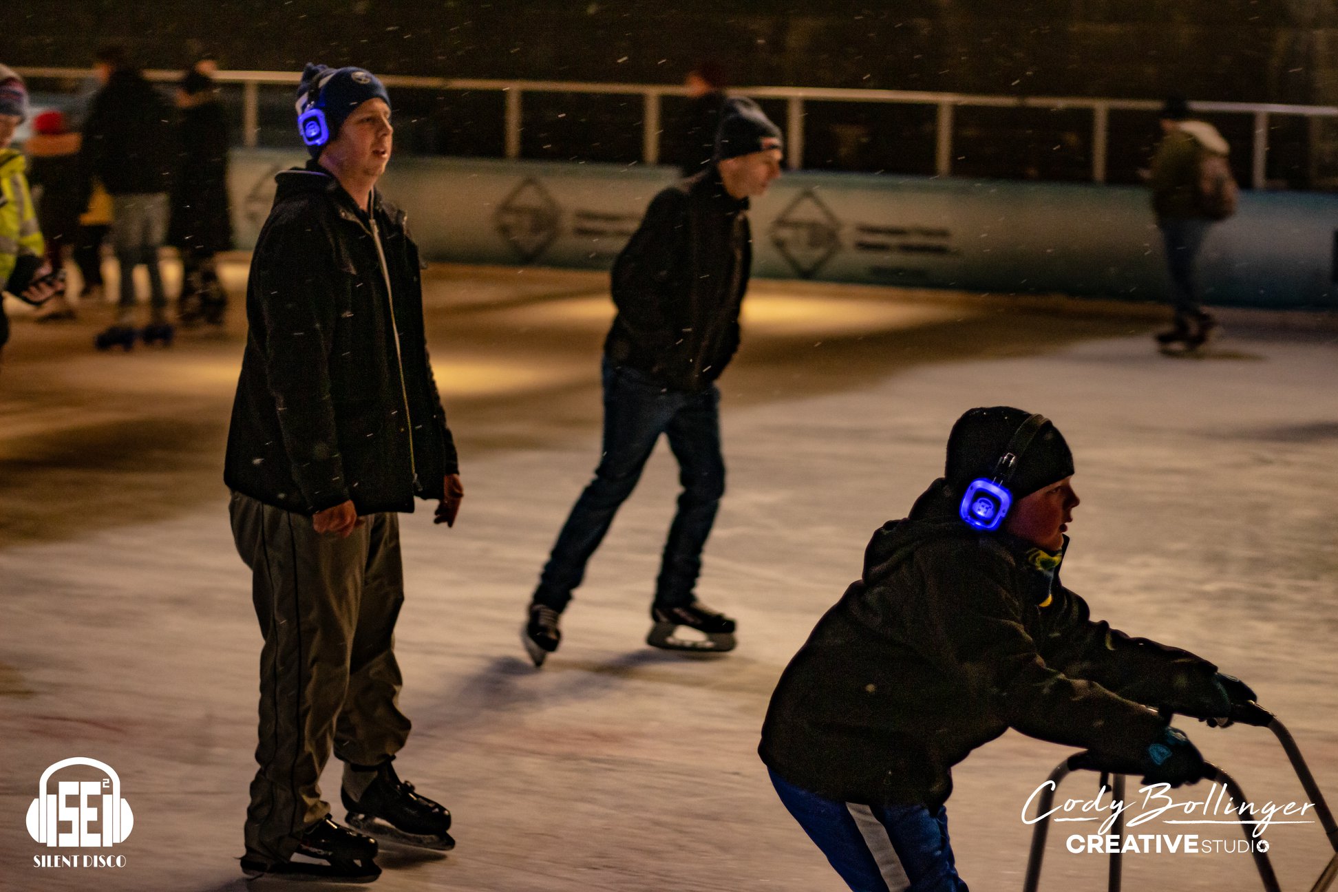 SE2 Silent Disco guests at Canalside in Buffalo.