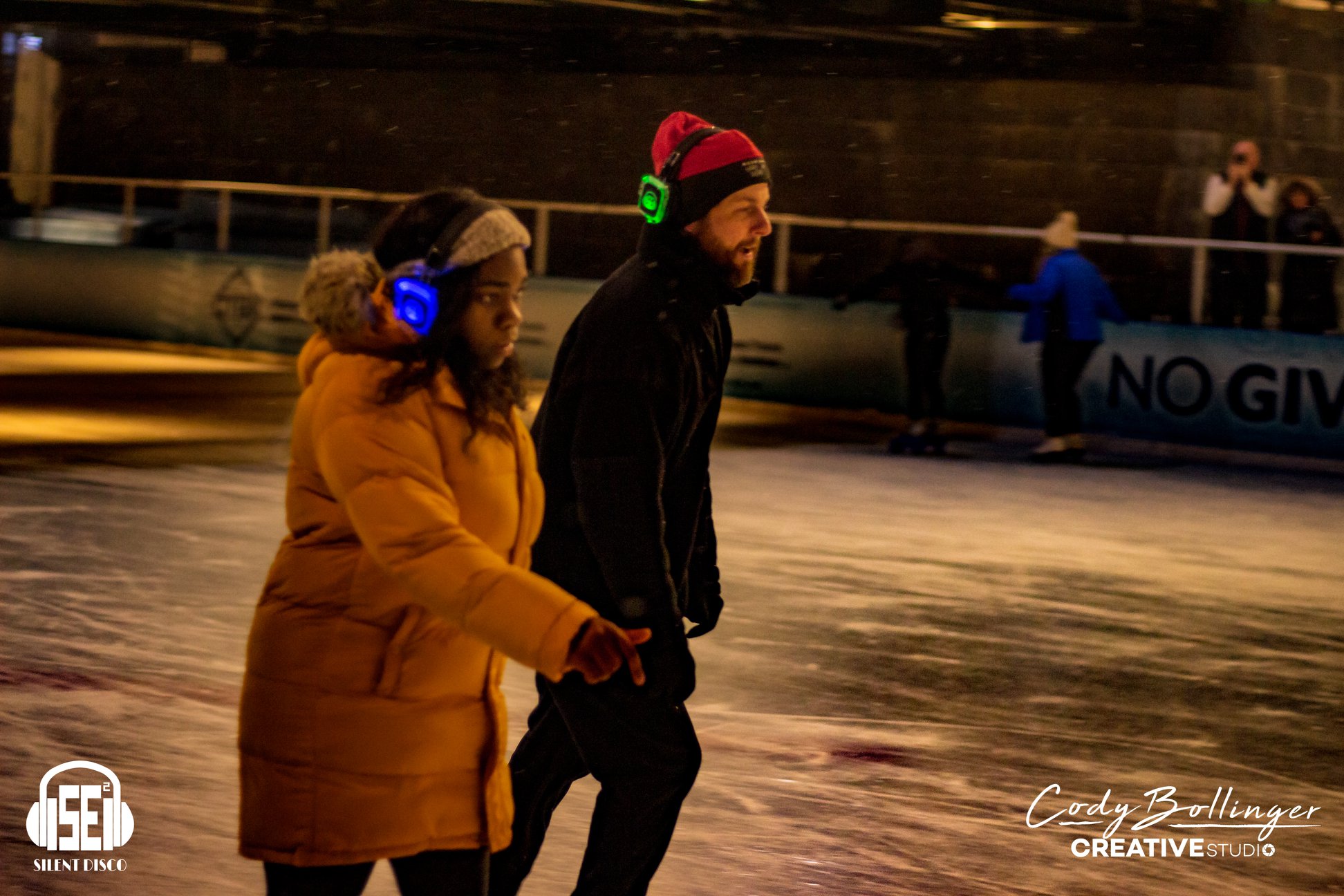 SE2 Silent Disco guests at Canalside in Buffalo.