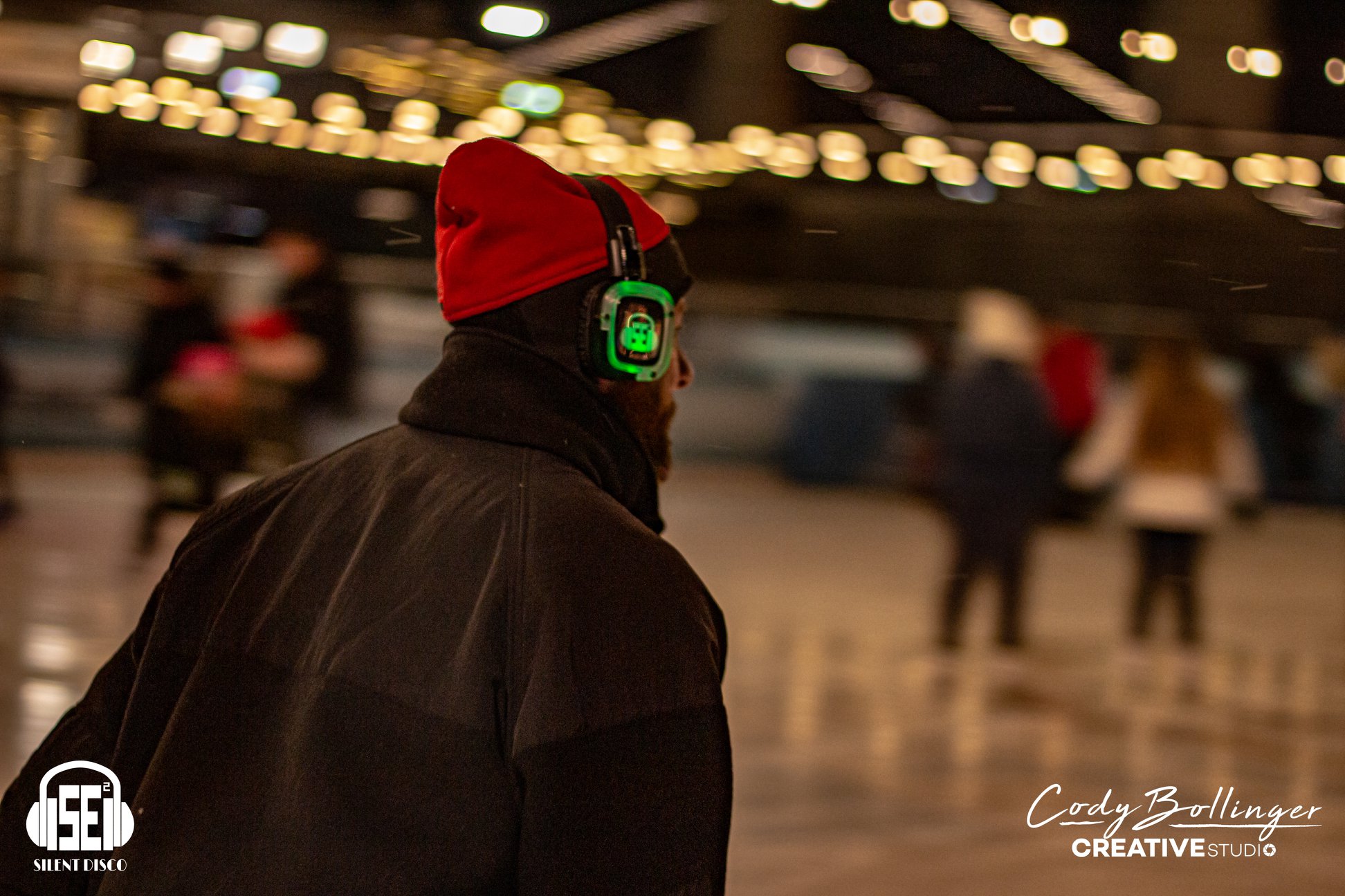 SE2 Silent Disco guests at Canalside in Buffalo.