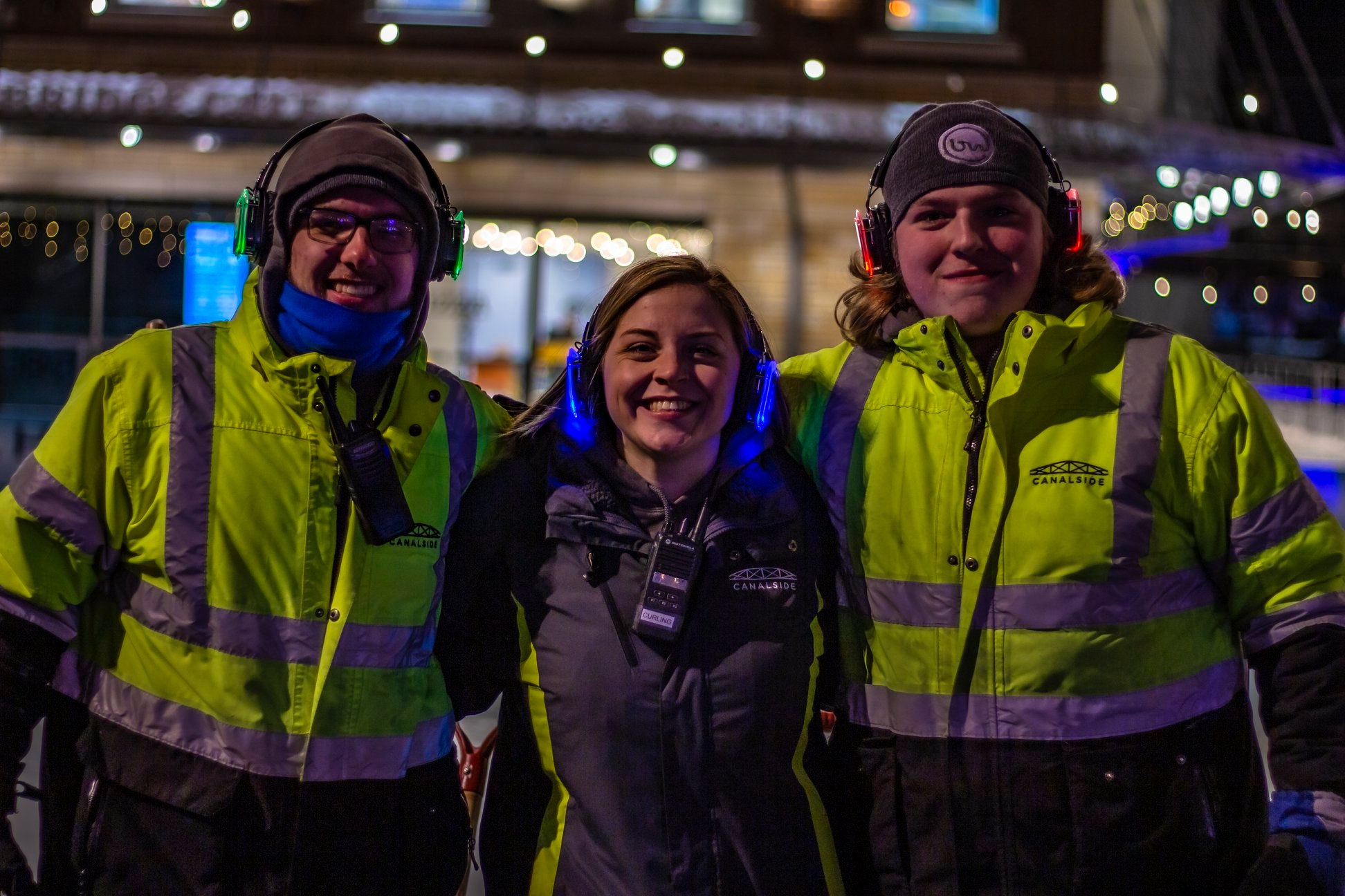 SE2 Silent Disco guests at Canalside in Buffalo.