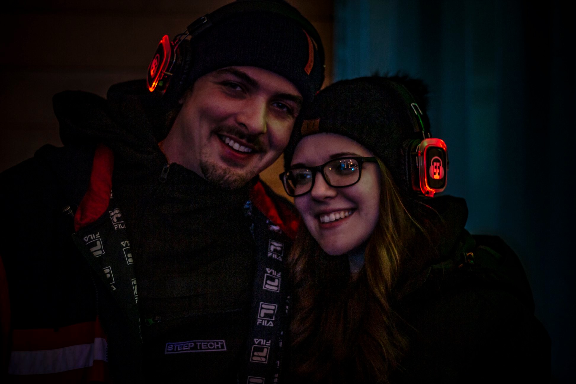 SE2 Silent Disco guests at Canalside in Buffalo.