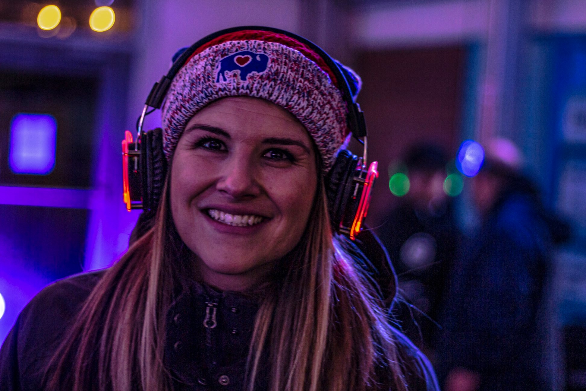 SE2 Silent Disco guests at Canalside in Buffalo.