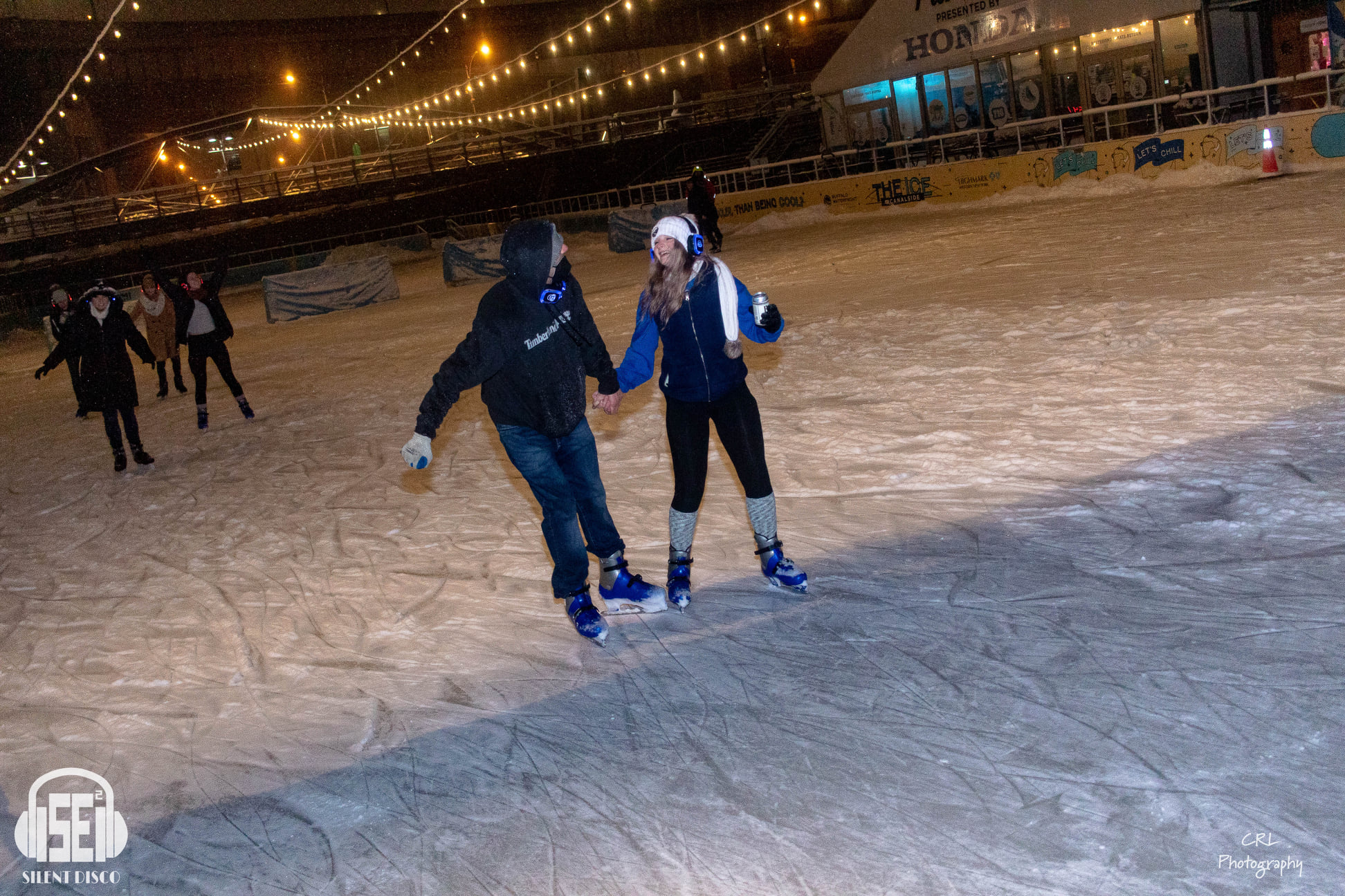 SE2 Silent Disco guests at Canalside in Buffalo.