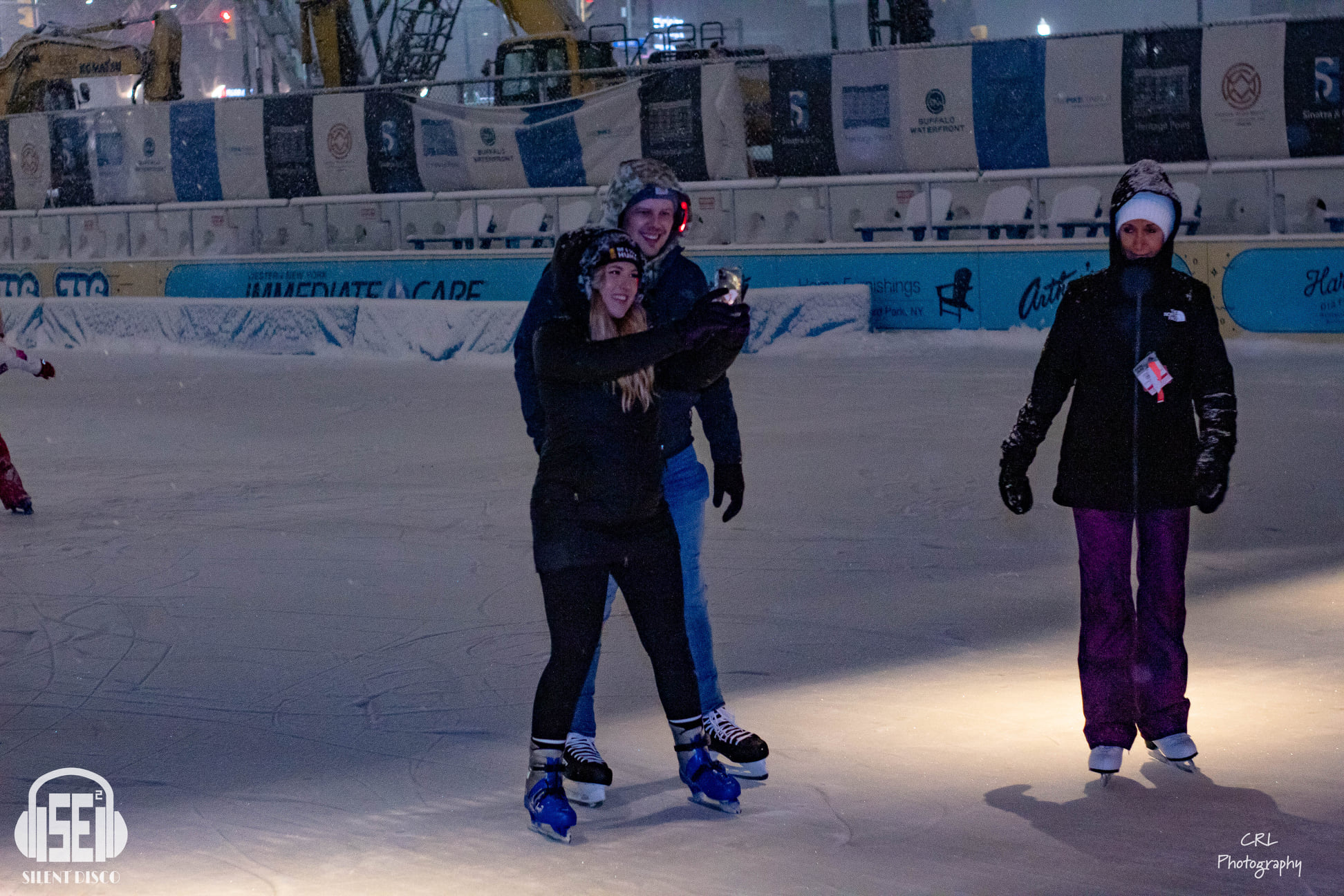 SE2 Silent Disco guests at Canalside in Buffalo.