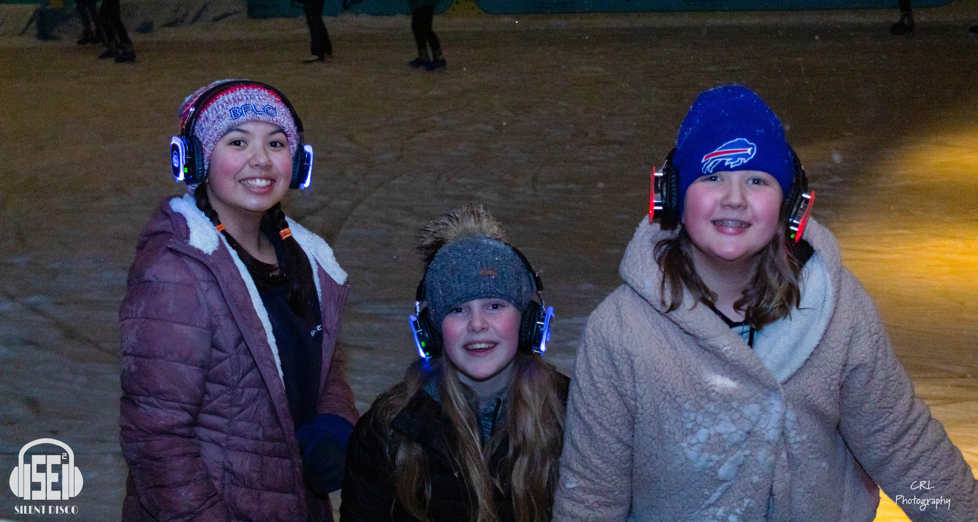 SE2 Silent Disco guests at Canalside in Buffalo.