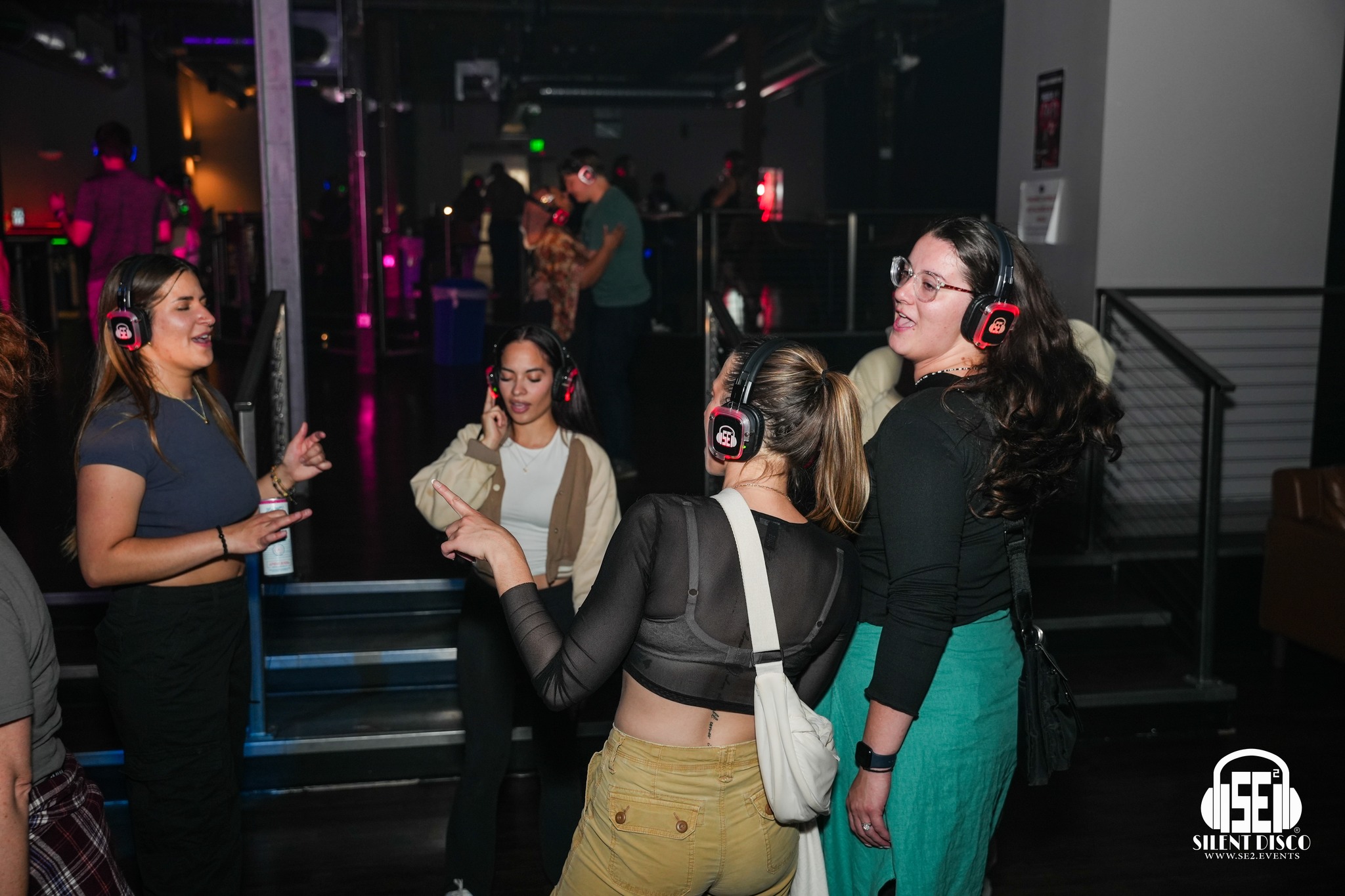 SE2 Silent Disco guests at Electric City in Buffalo.