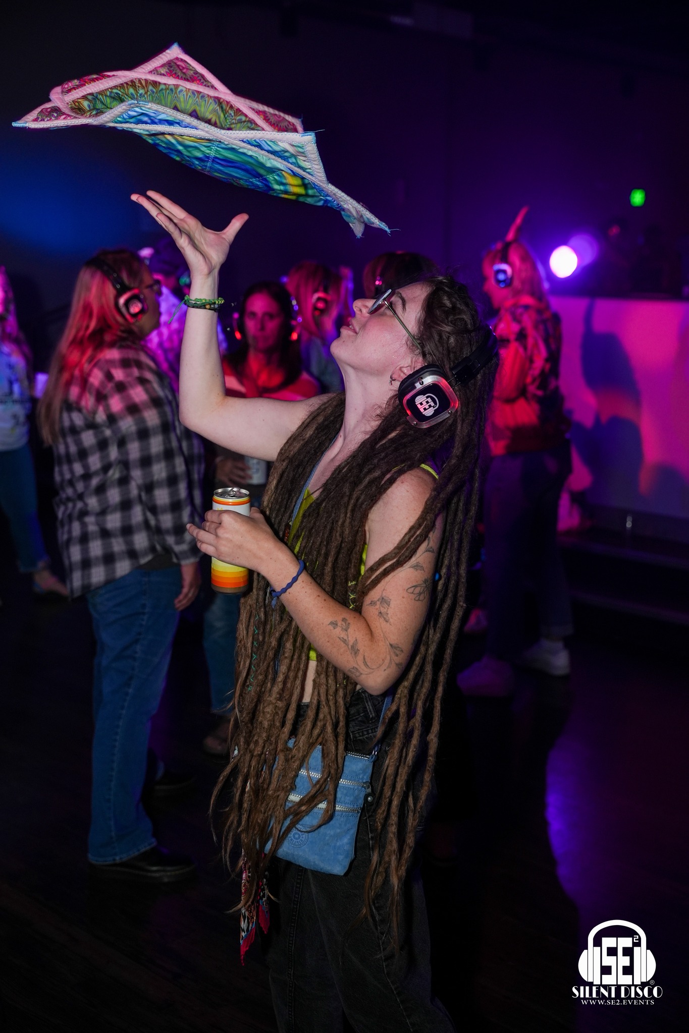 SE2 Silent Disco guests at Electric City in Buffalo.