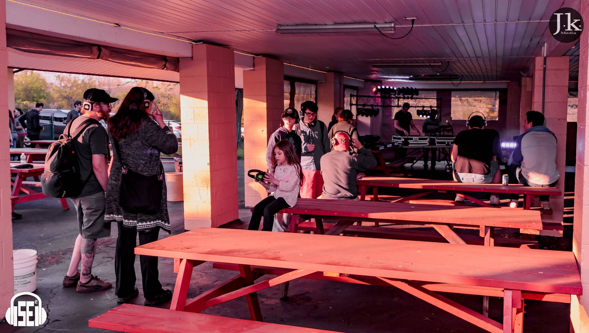 SE2 Silent Disco festival event photo from Electronic BBQ Silent Disco Park Series - 5/19/2016.