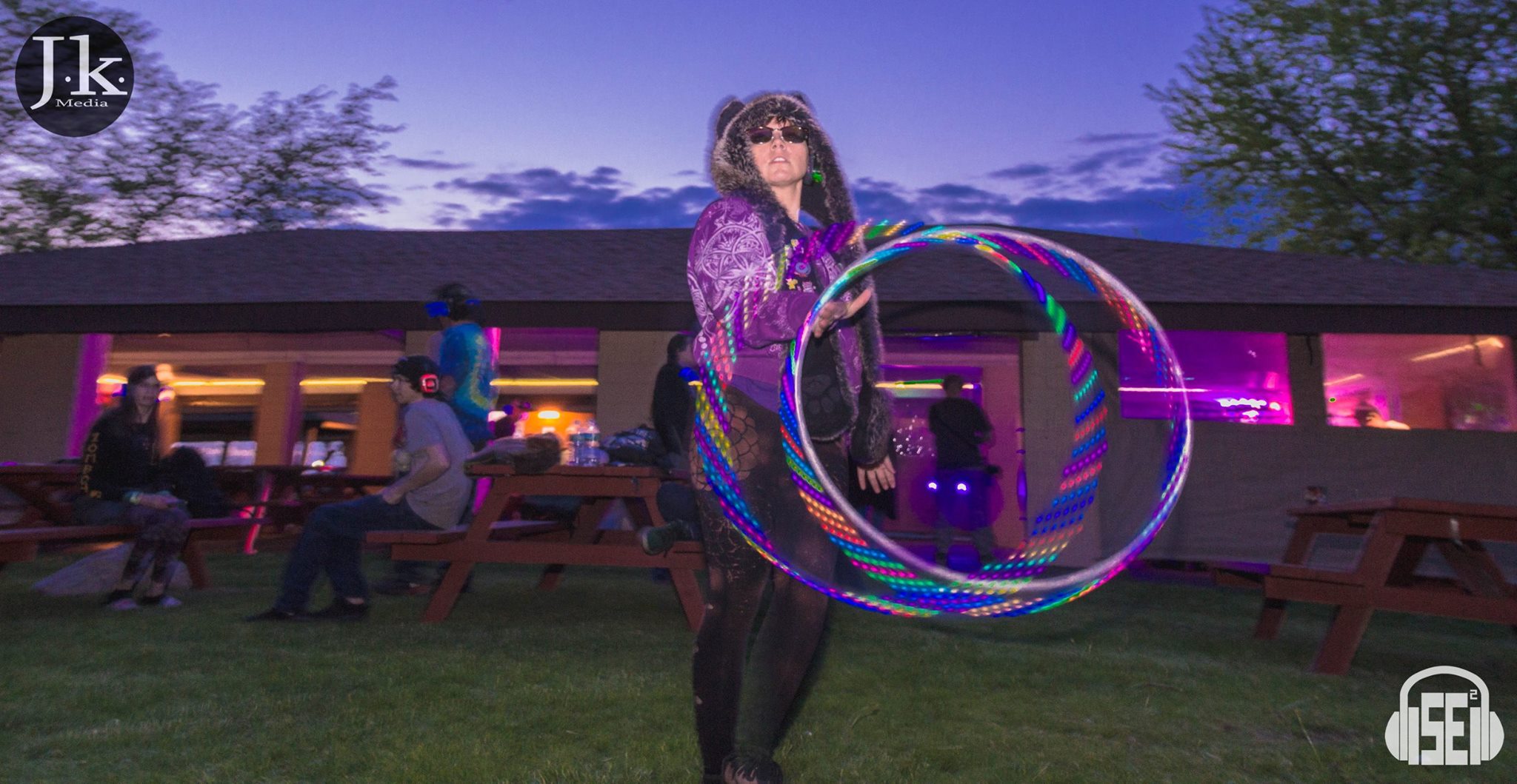 SE2 Silent Disco festival event photo from Electronic BBQ Silent Disco Park Series - 5/19/2016.