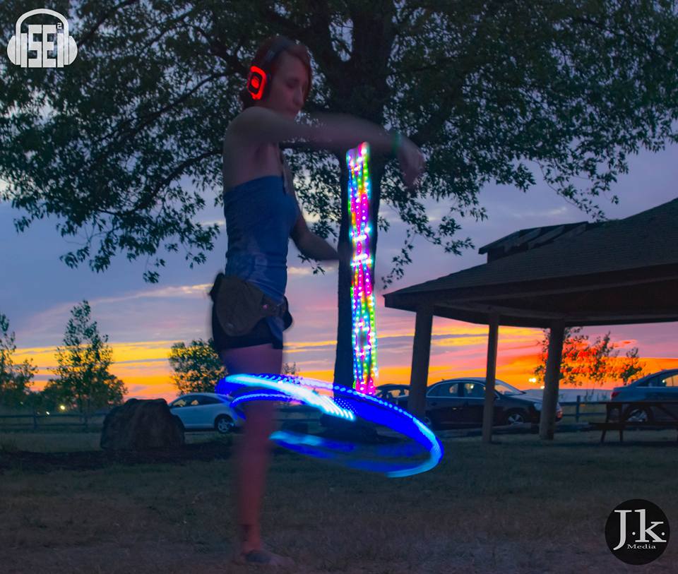 SE2 Silent Disco festival event photo from Electronic BBQ Silent Disco Park Series - 7/21/2016.