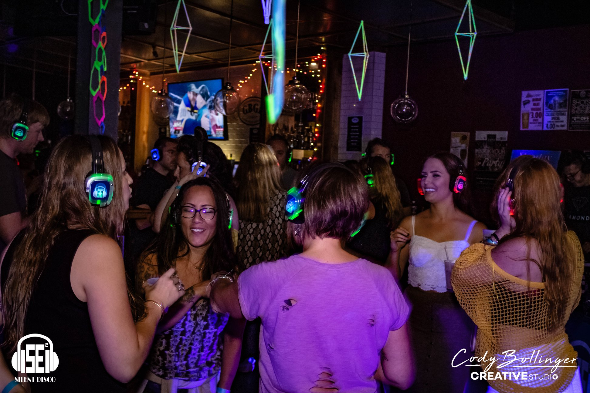 SE2 Silent Disco guests at Expo Market in Buffalo.