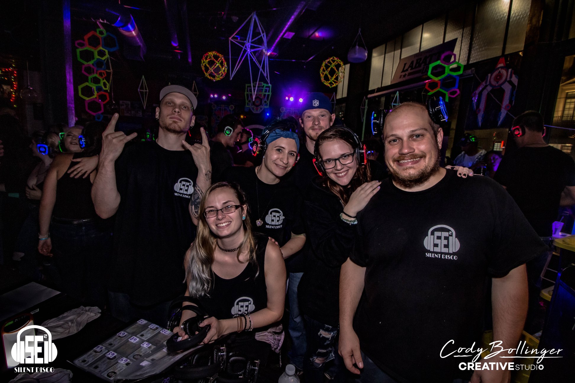 SE2 Silent Disco guests at Expo Market in Buffalo.
