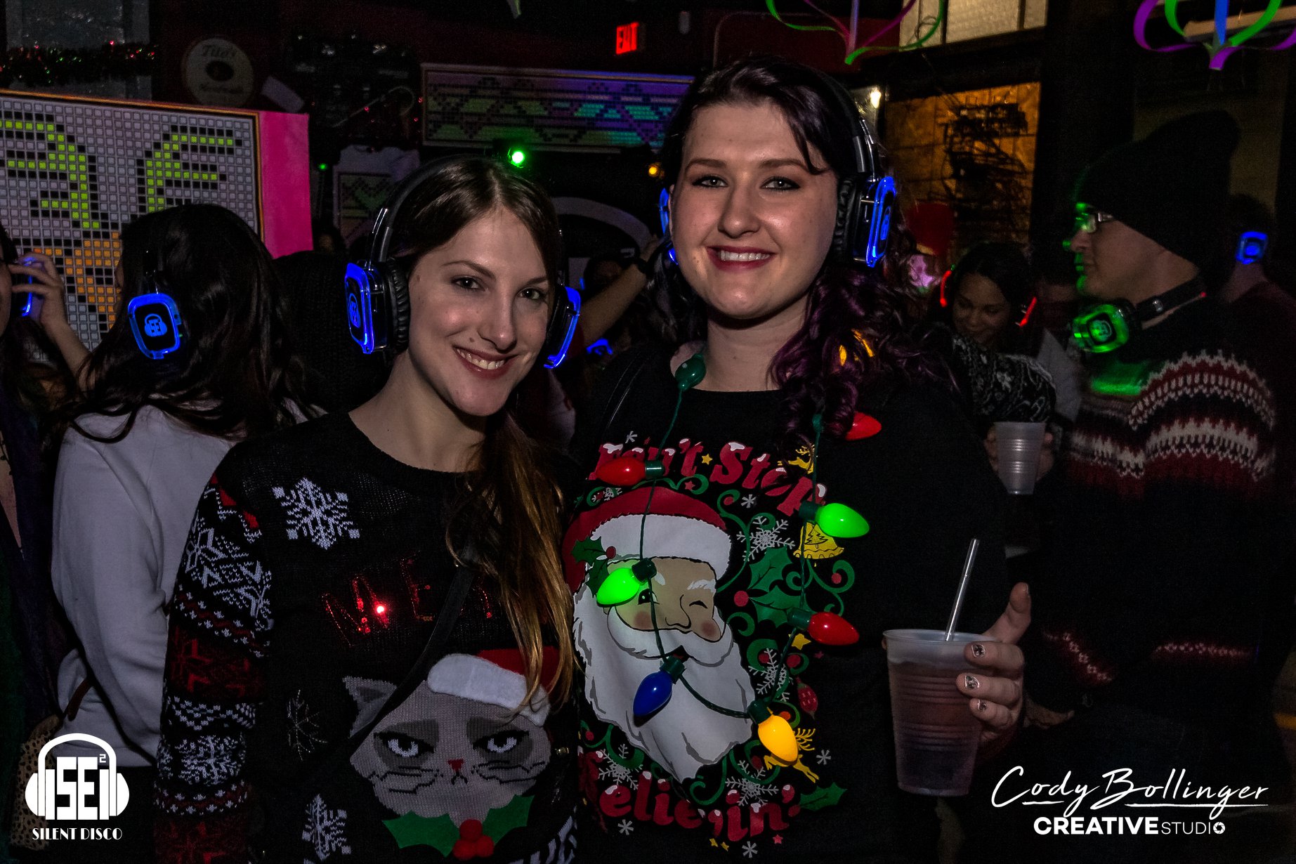 SE2 Silent Disco guests at Expo Market in Buffalo.