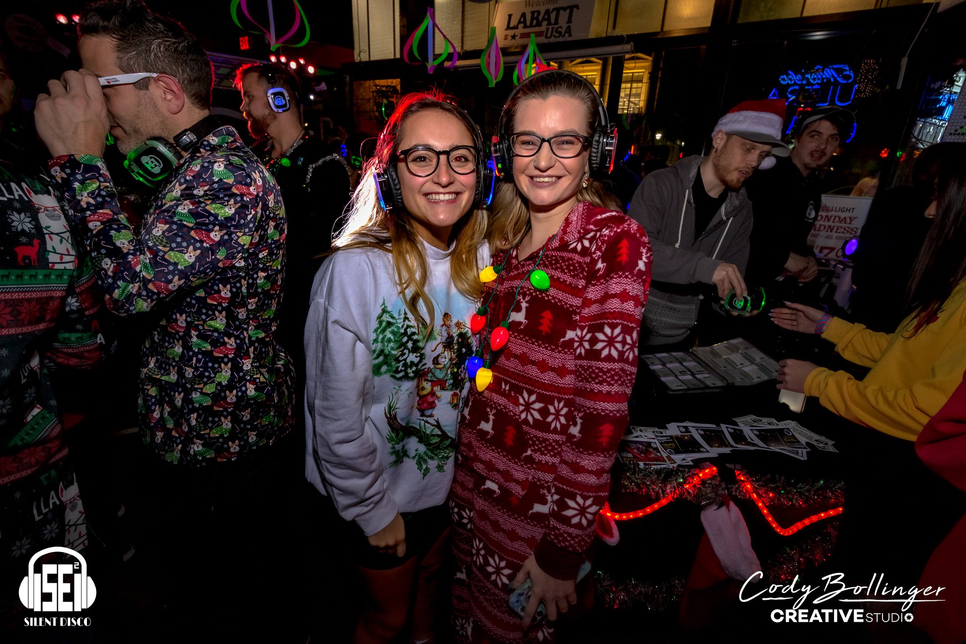 SE2 Silent Disco guests at Expo Market in Buffalo.