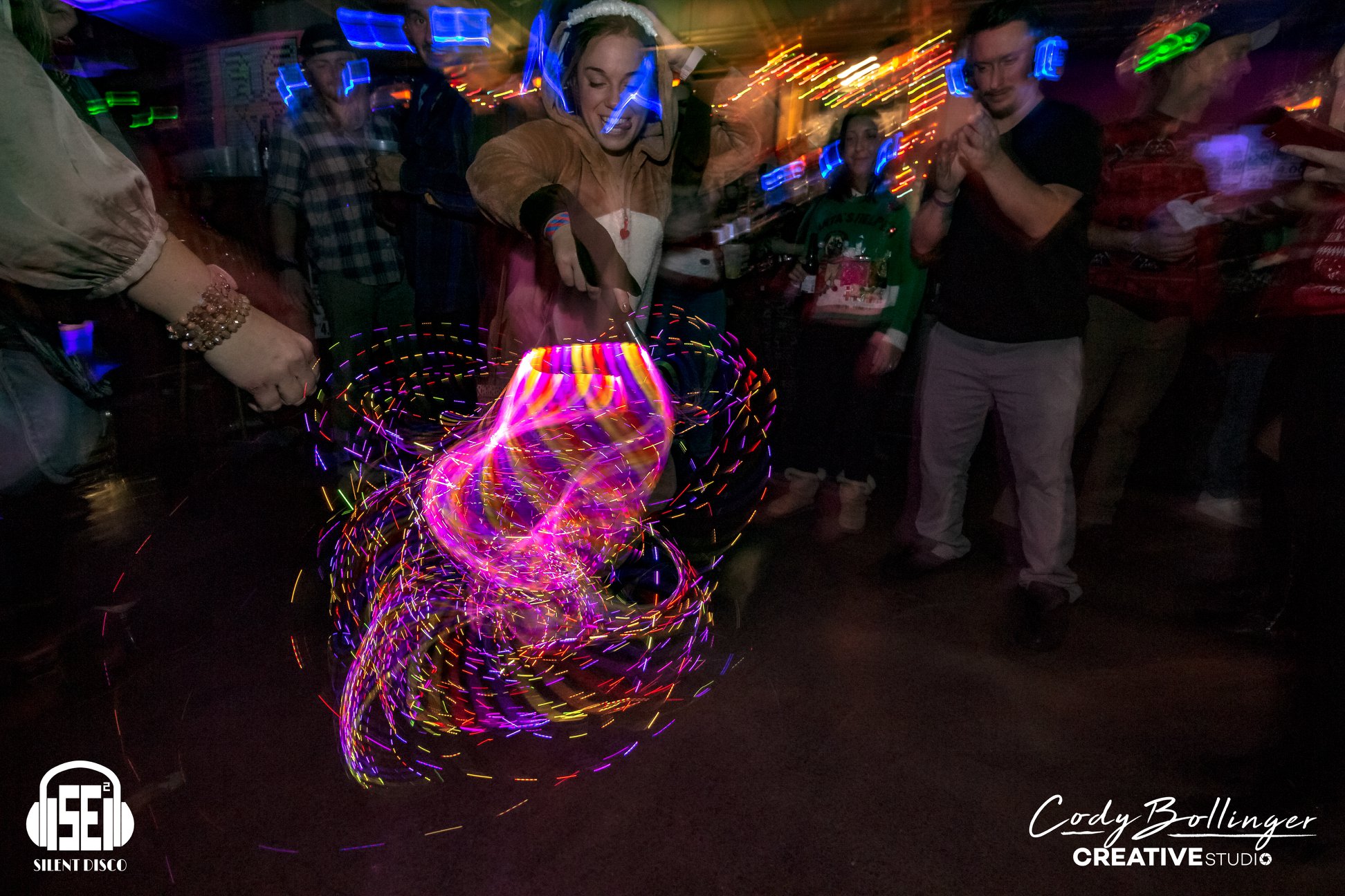 SE2 Silent Disco guests at Expo Market in Buffalo.