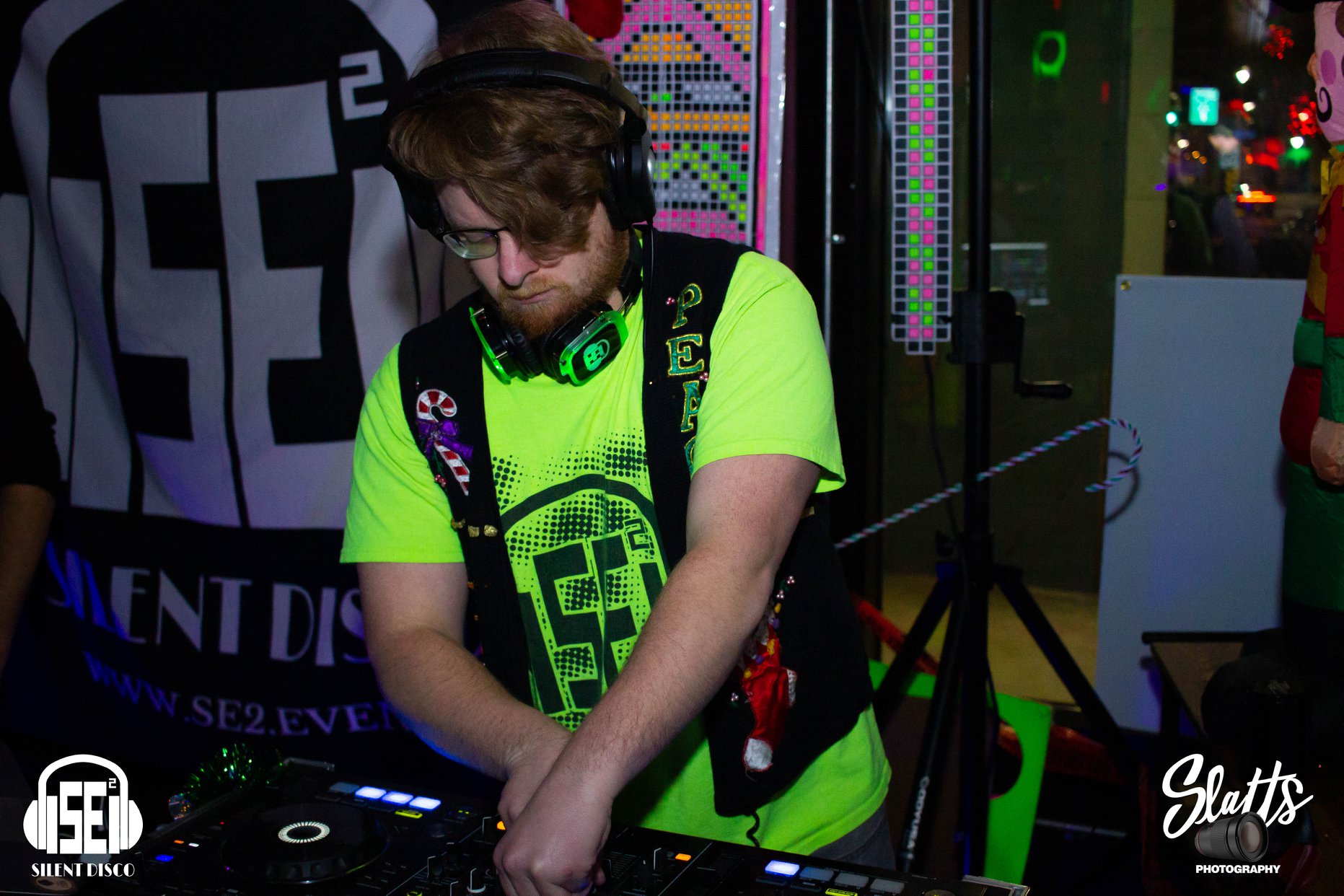 SE2 Silent Disco guests at Expo Market in Buffalo.