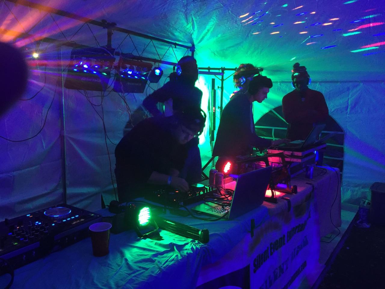 SE2 Silent Disco festival event photo from Harvest Festival 2015 - Silent Disco.