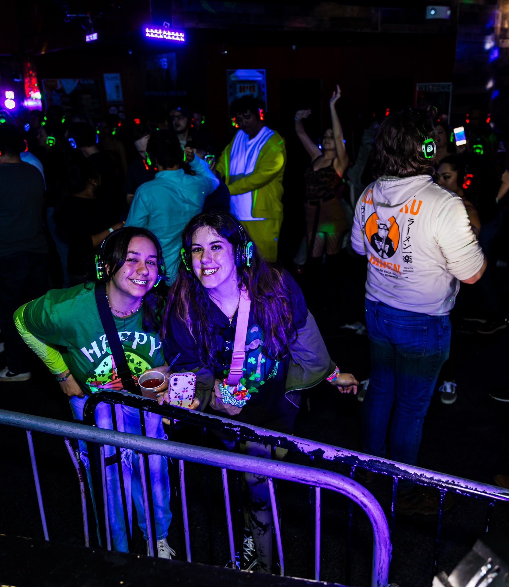SE2 Silent Disco guests at Montage Music Hall in Rochester.