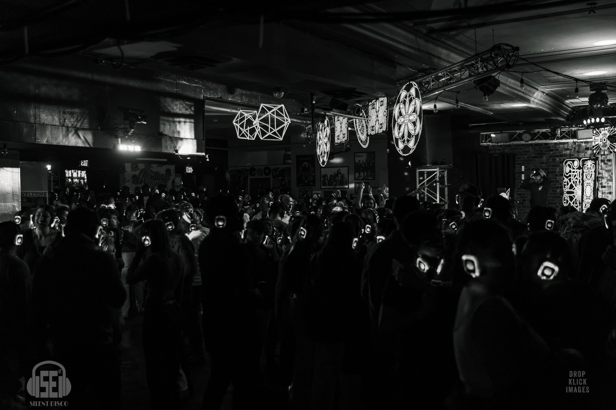 SE2 Silent Disco guests at Montage Music Hall in Rochester.