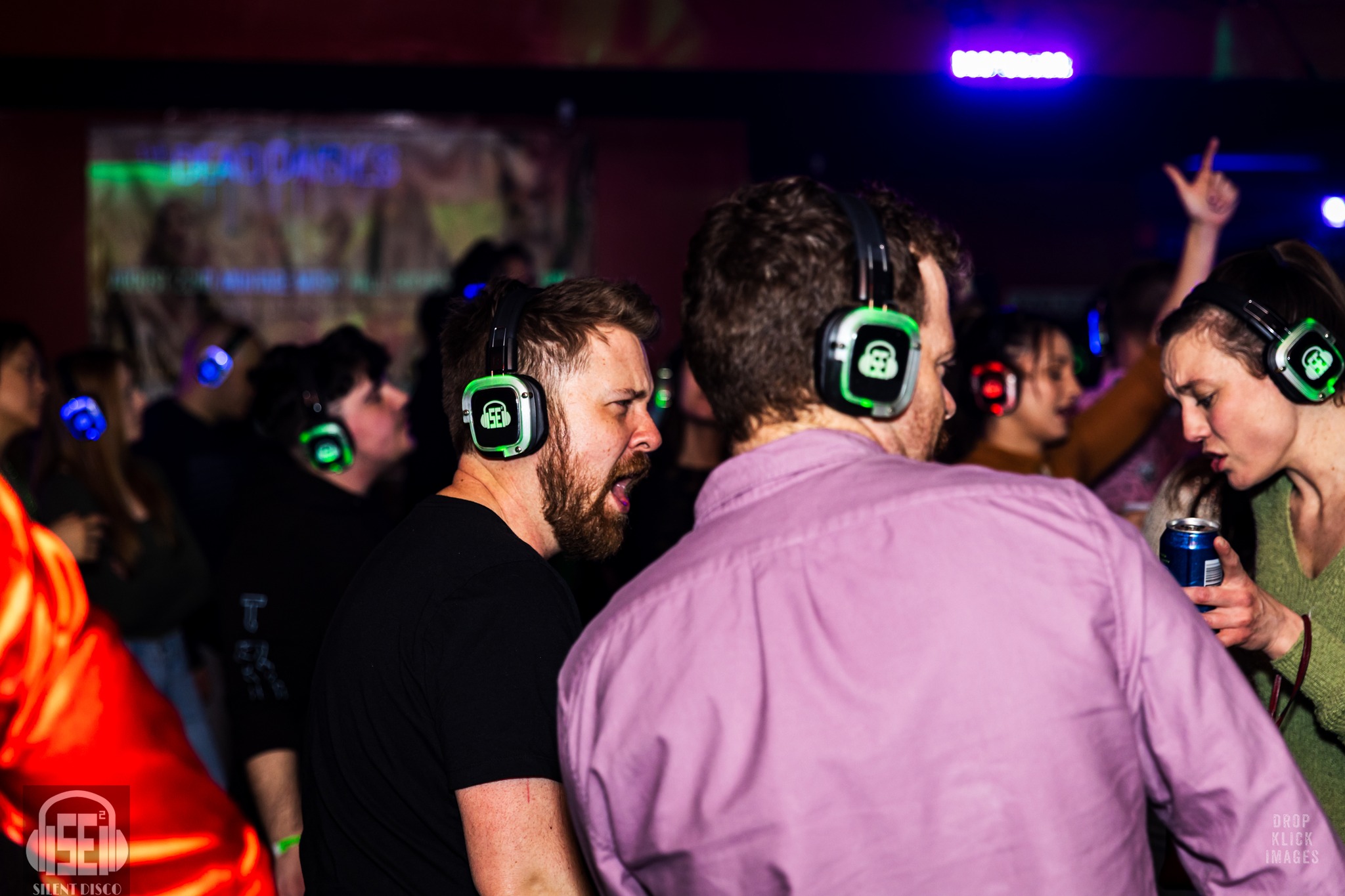 SE2 Silent Disco guests at Montage Music Hall in Rochester.