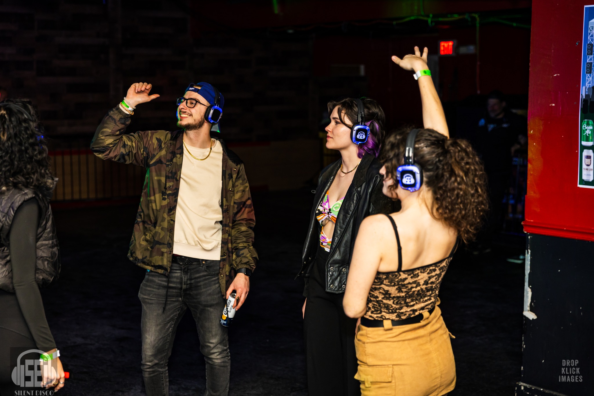SE2 Silent Disco guests at Montage Music Hall in Rochester.