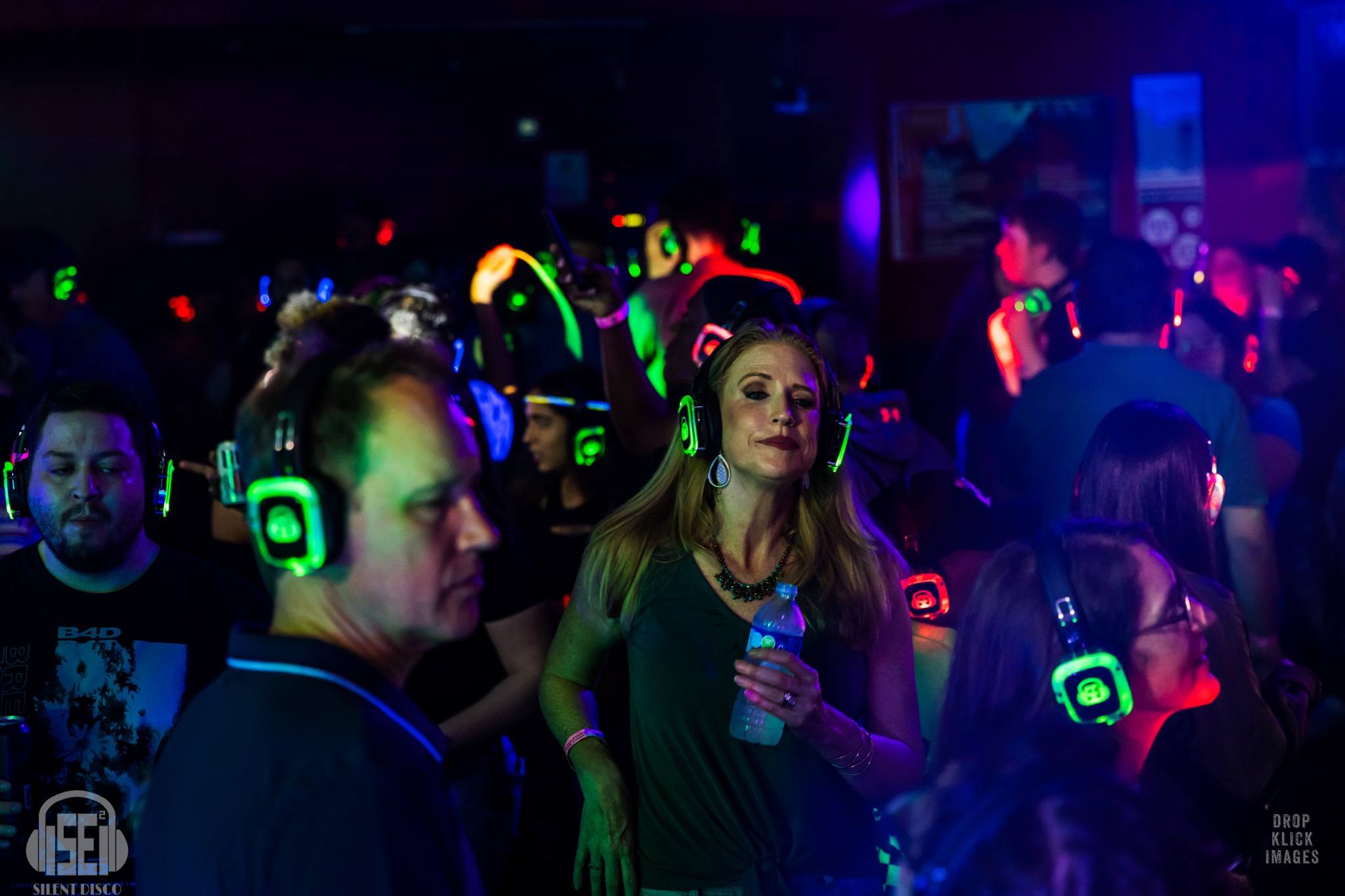 SE2 Silent Disco guests at Montage Music Hall in Rochester.