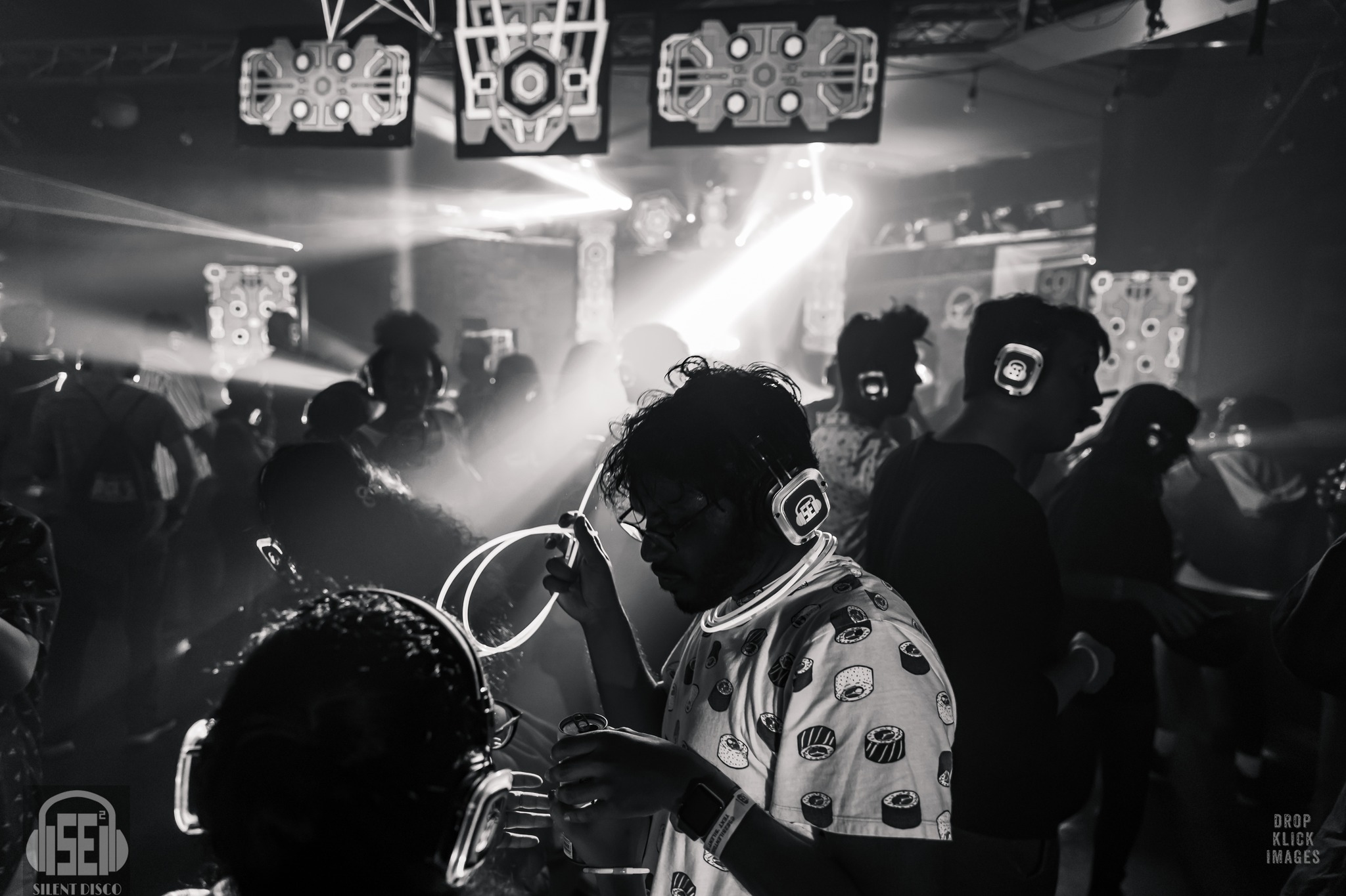 SE2 Silent Disco guests at Montage Music Hall in Rochester.