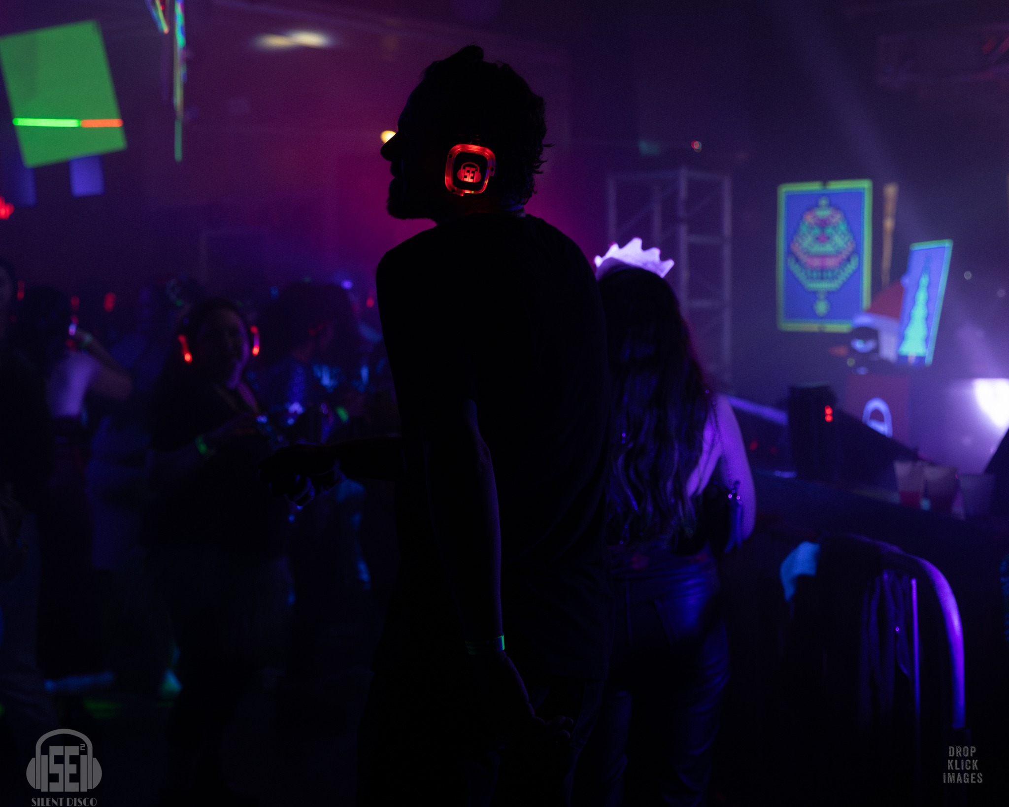 SE2 Silent Disco guests at Montage Music Hall in Rochester.