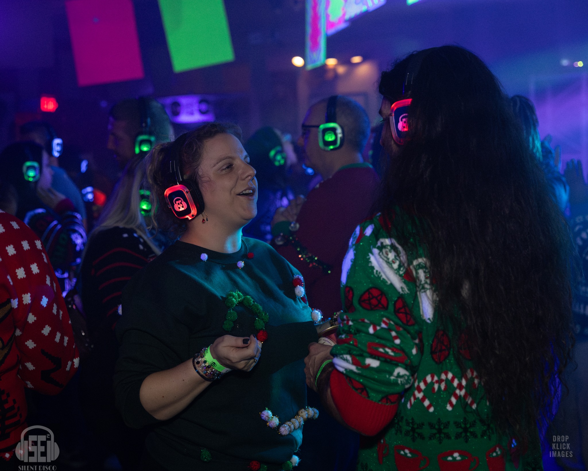SE2 Silent Disco guests at Montage Music Hall in Rochester.