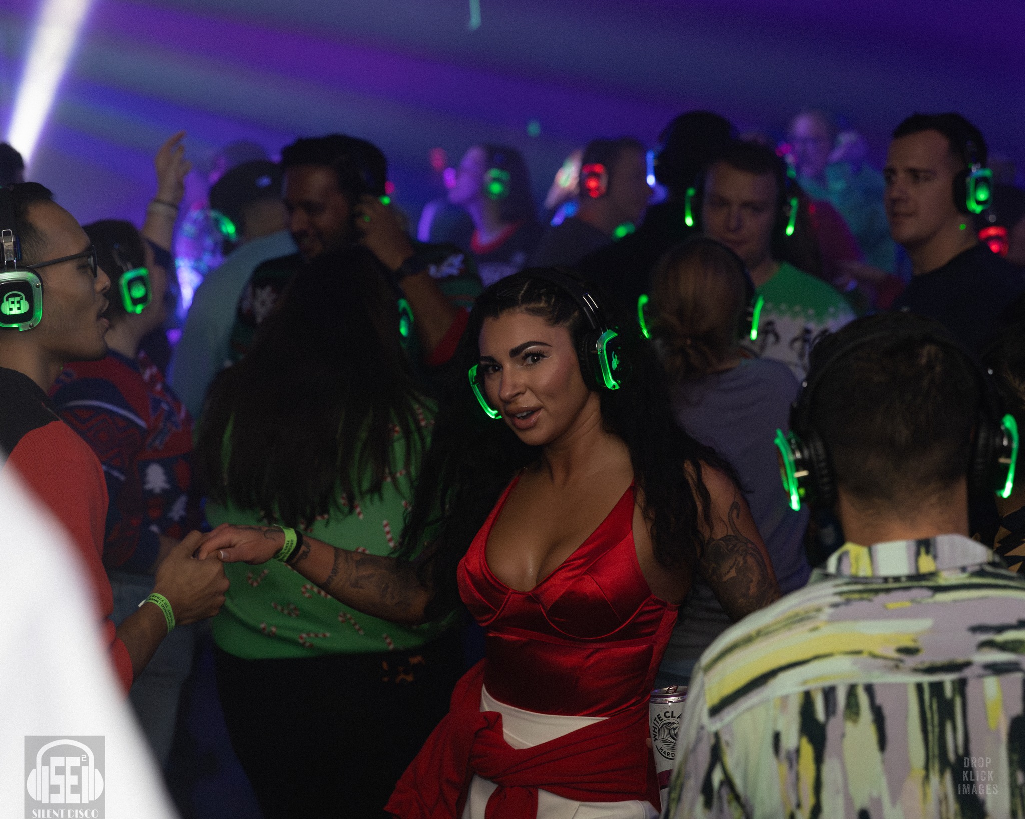 SE2 Silent Disco guests at Montage Music Hall in Rochester.