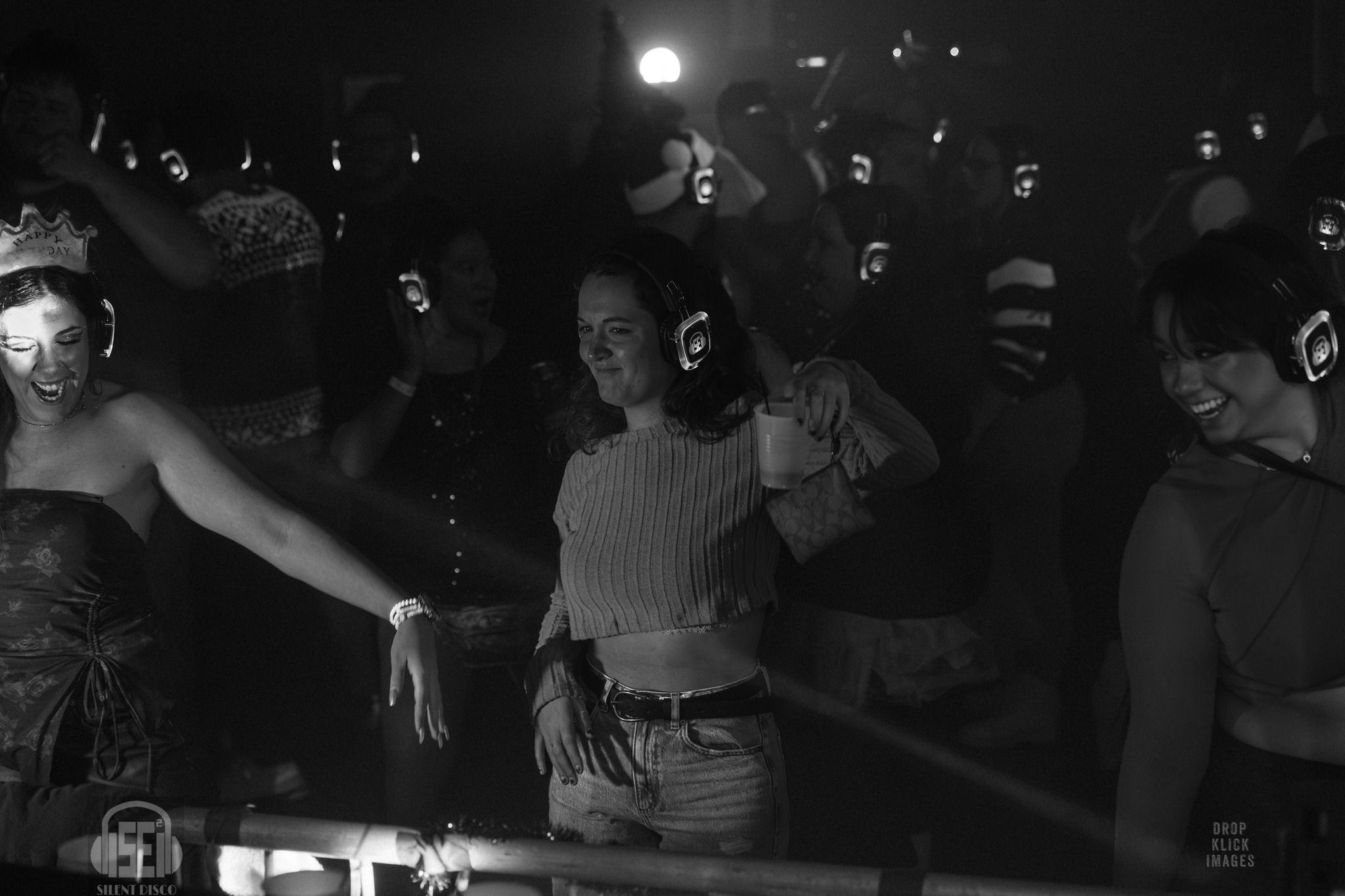SE2 Silent Disco guests at Montage Music Hall in Rochester.