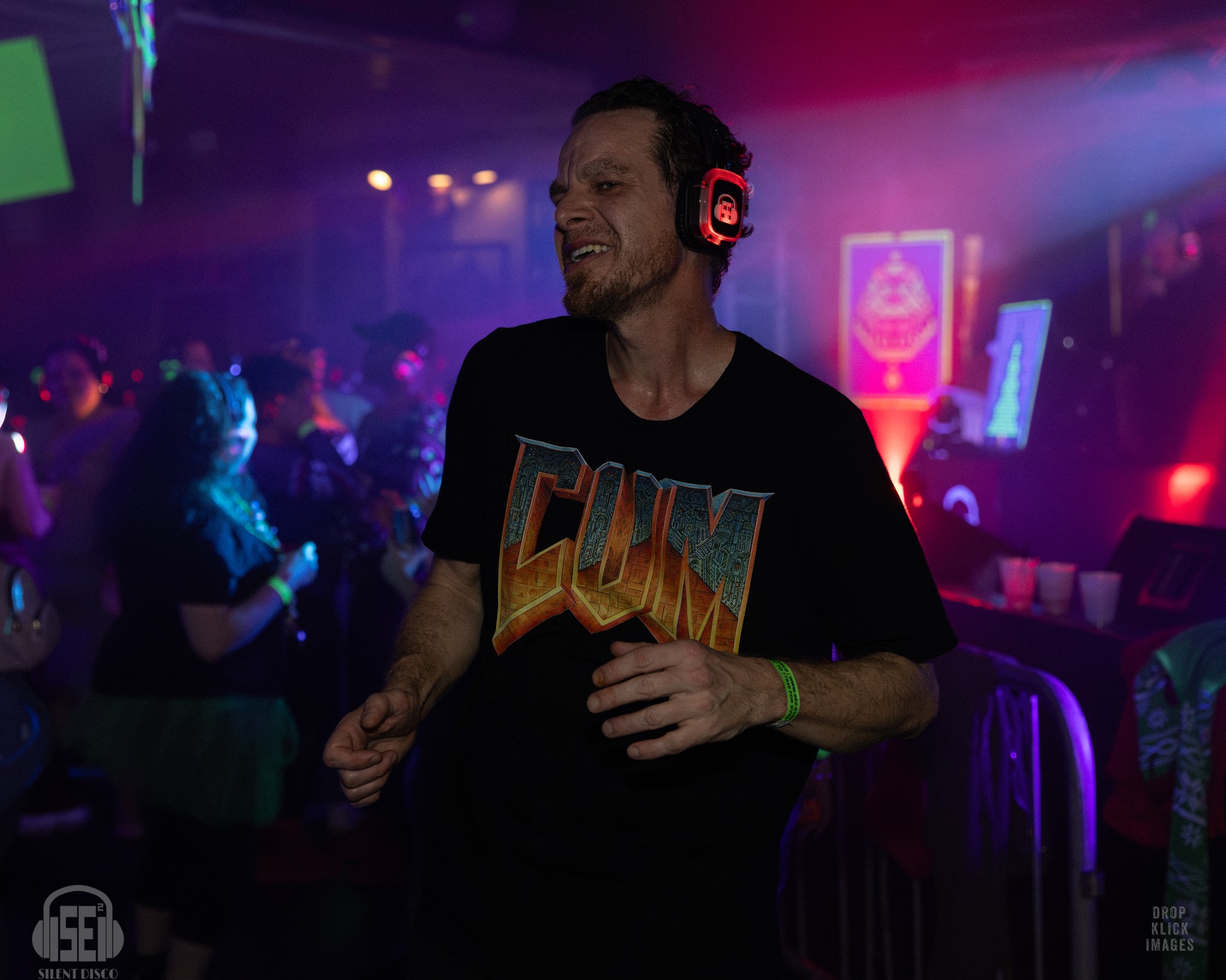 SE2 Silent Disco guests at Montage Music Hall in Rochester.