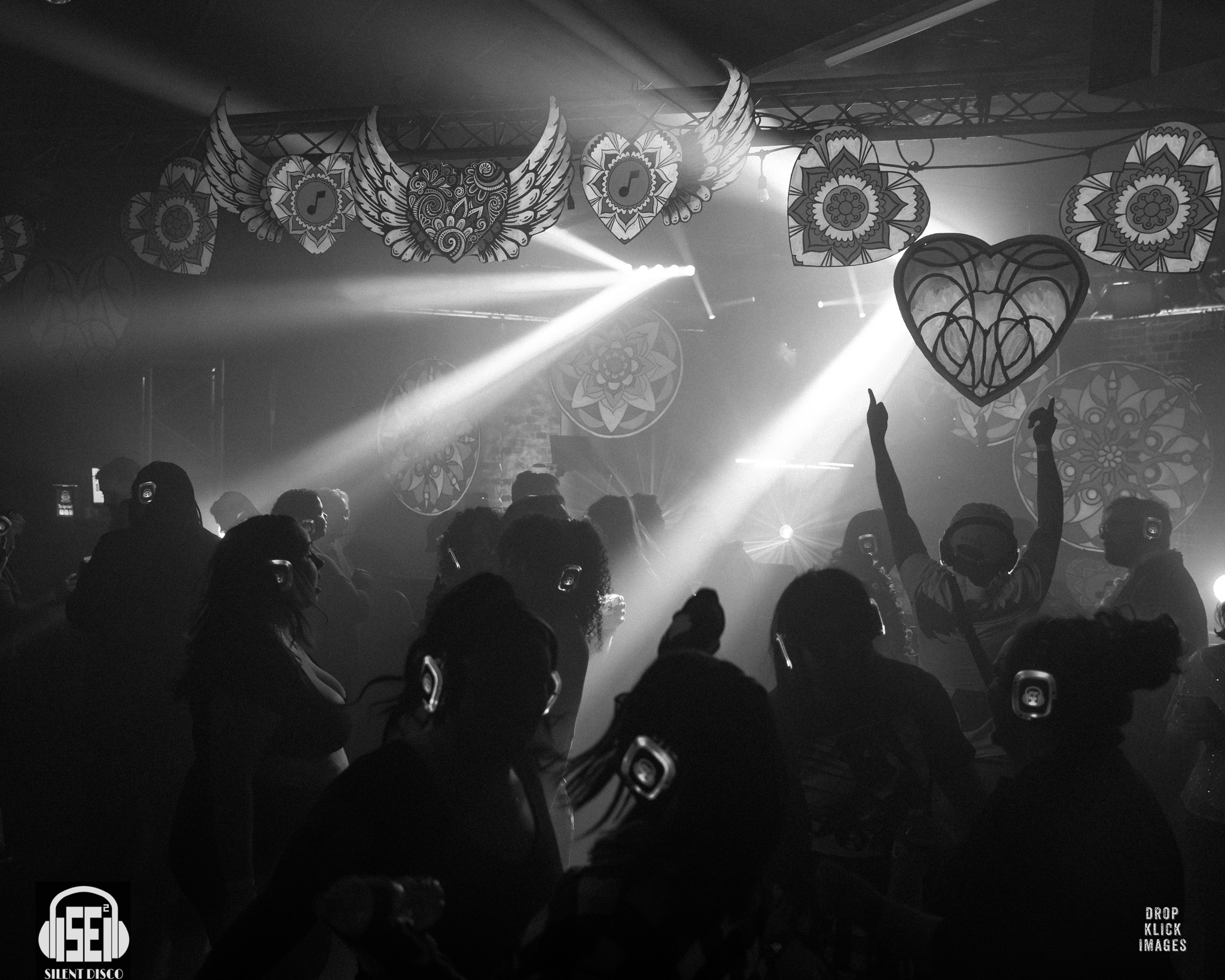 SE2 Silent Disco guests at Montage Music Hall in Rochester.