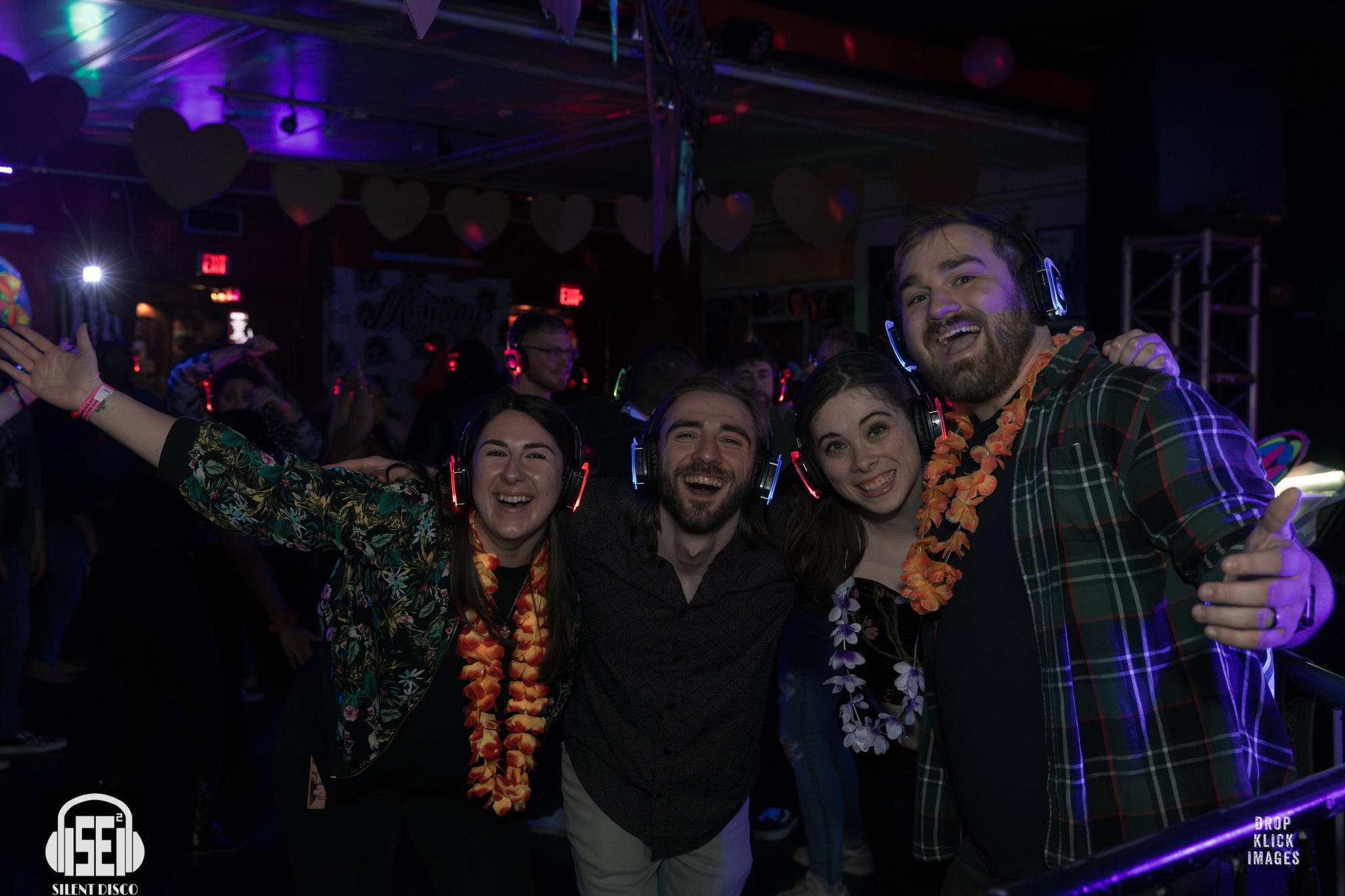 SE2 Silent Disco guests at Montage Music Hall in Rochester.