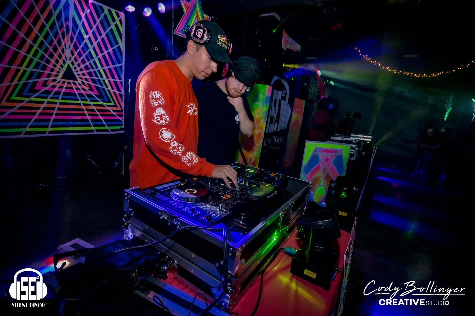 SE2 Silent Disco festival event photo from Music is Art 2019 Silent Disco - Buffalo NY - 9/7/19.