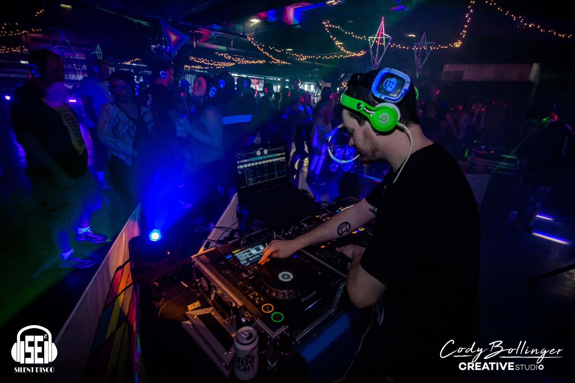 SE2 Silent Disco festival event photo from Music is Art 2019 Silent Disco - Buffalo NY - 9/7/19.