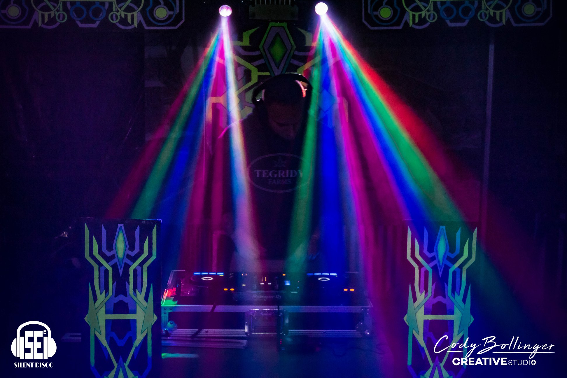 SE2 Silent Disco festival event photo from Music is Art 2019 Silent Disco - Buffalo NY - 9/7/19.