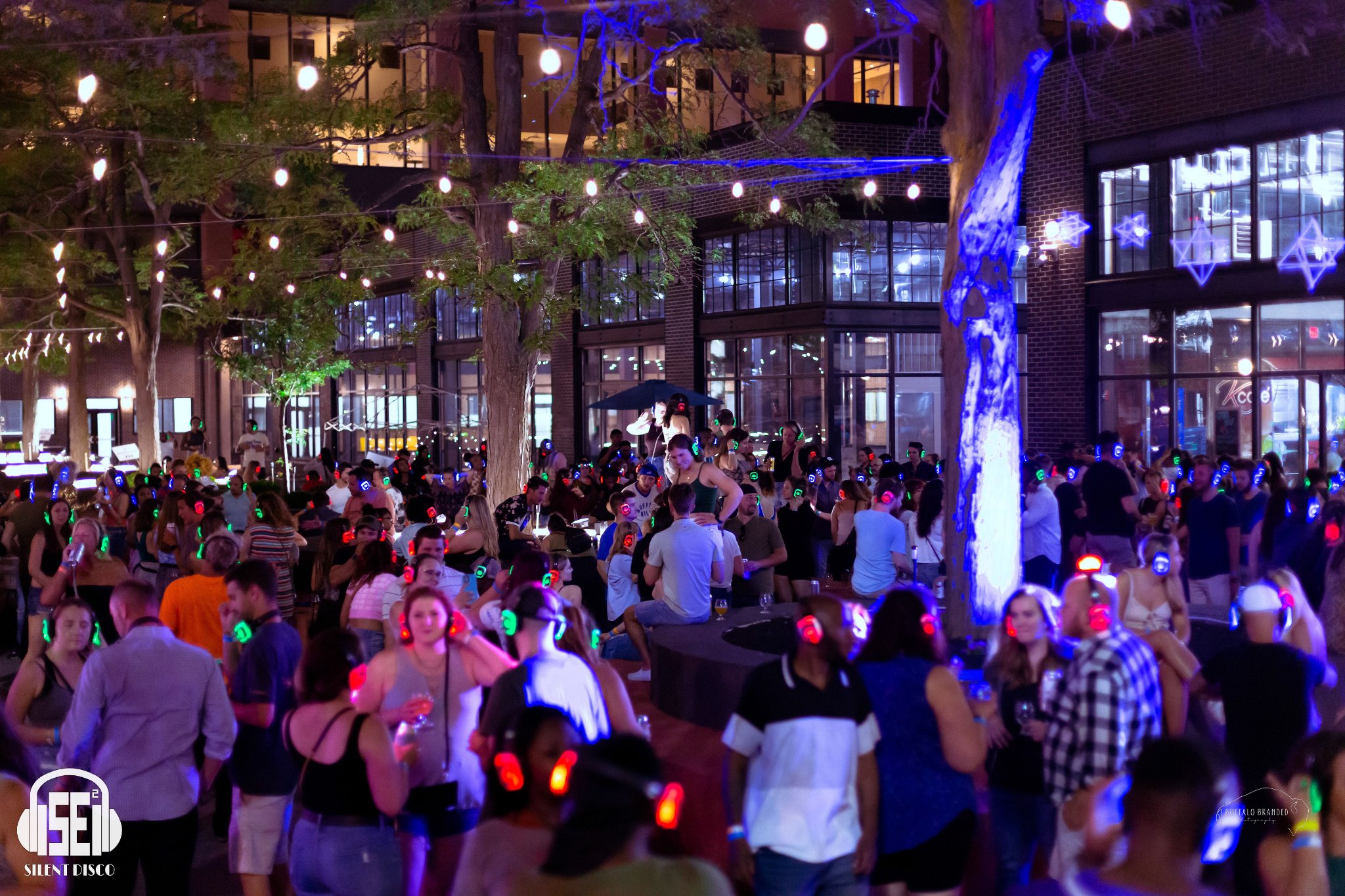SE2 Silent Disco guests at Other Half Brewing in Buffalo.