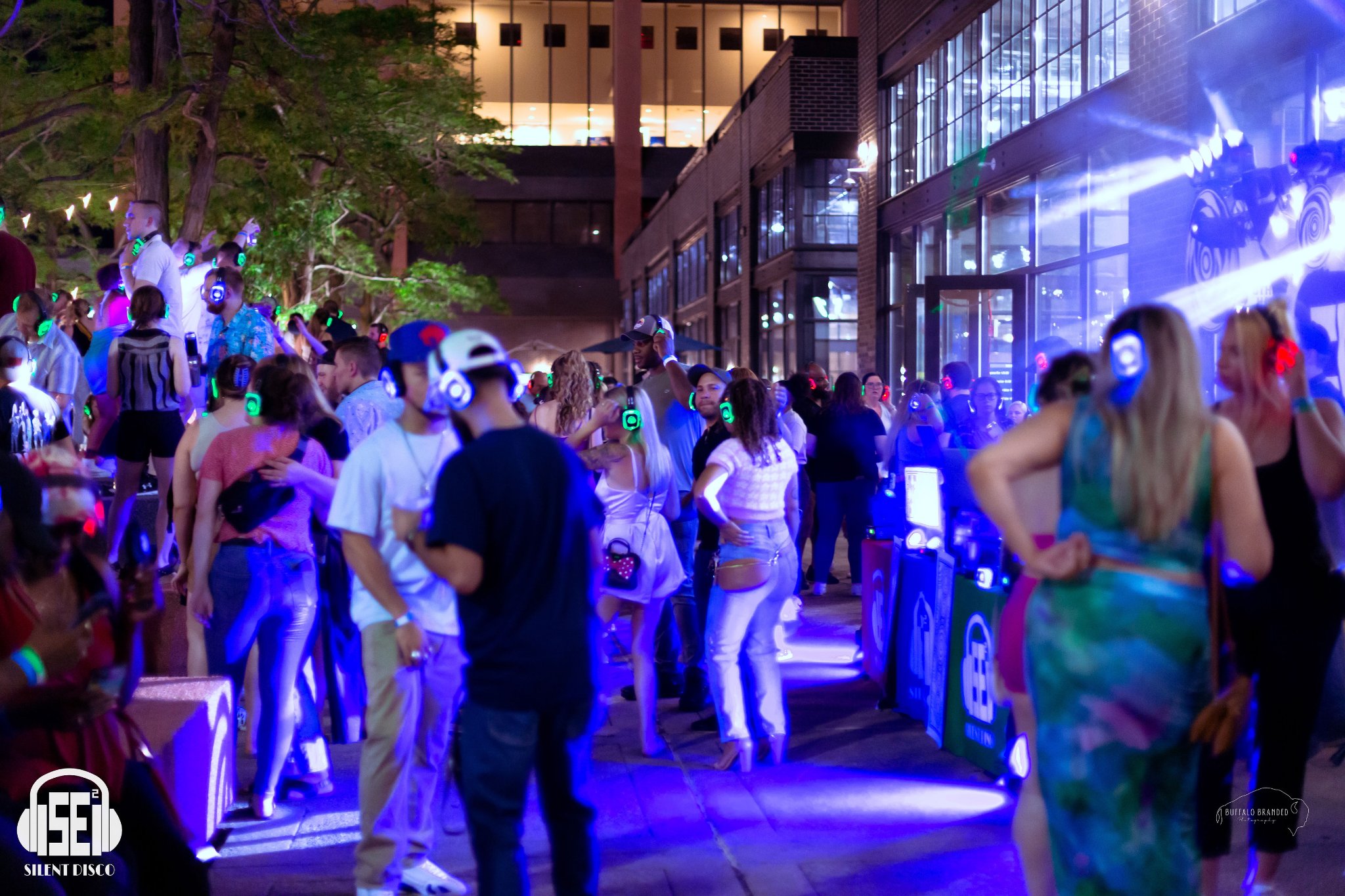 SE2 Silent Disco guests at Other Half Brewing in Buffalo.