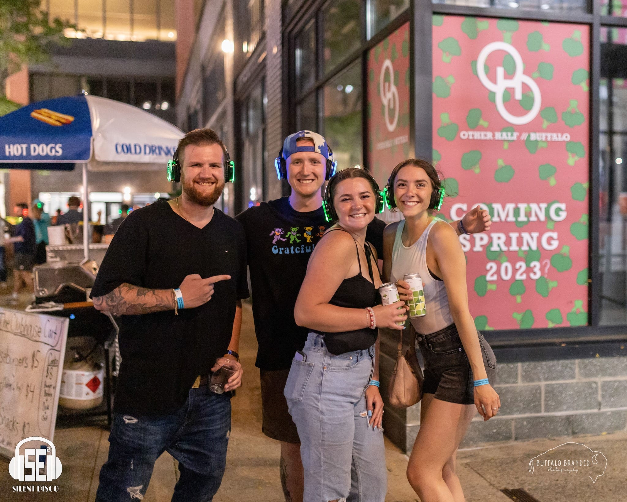 SE2 Silent Disco guests at Other Half Brewing in Buffalo.