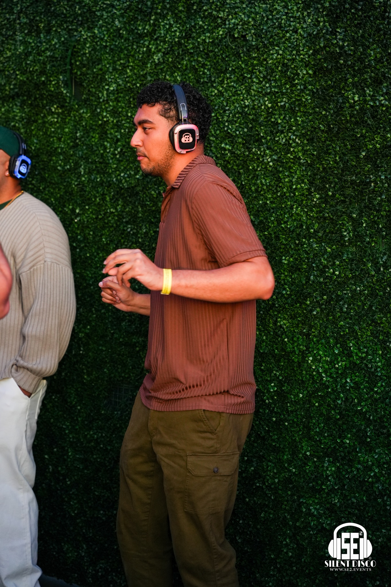 SE2 Silent Disco guests at Patrick's Rooftop in Buffalo.
