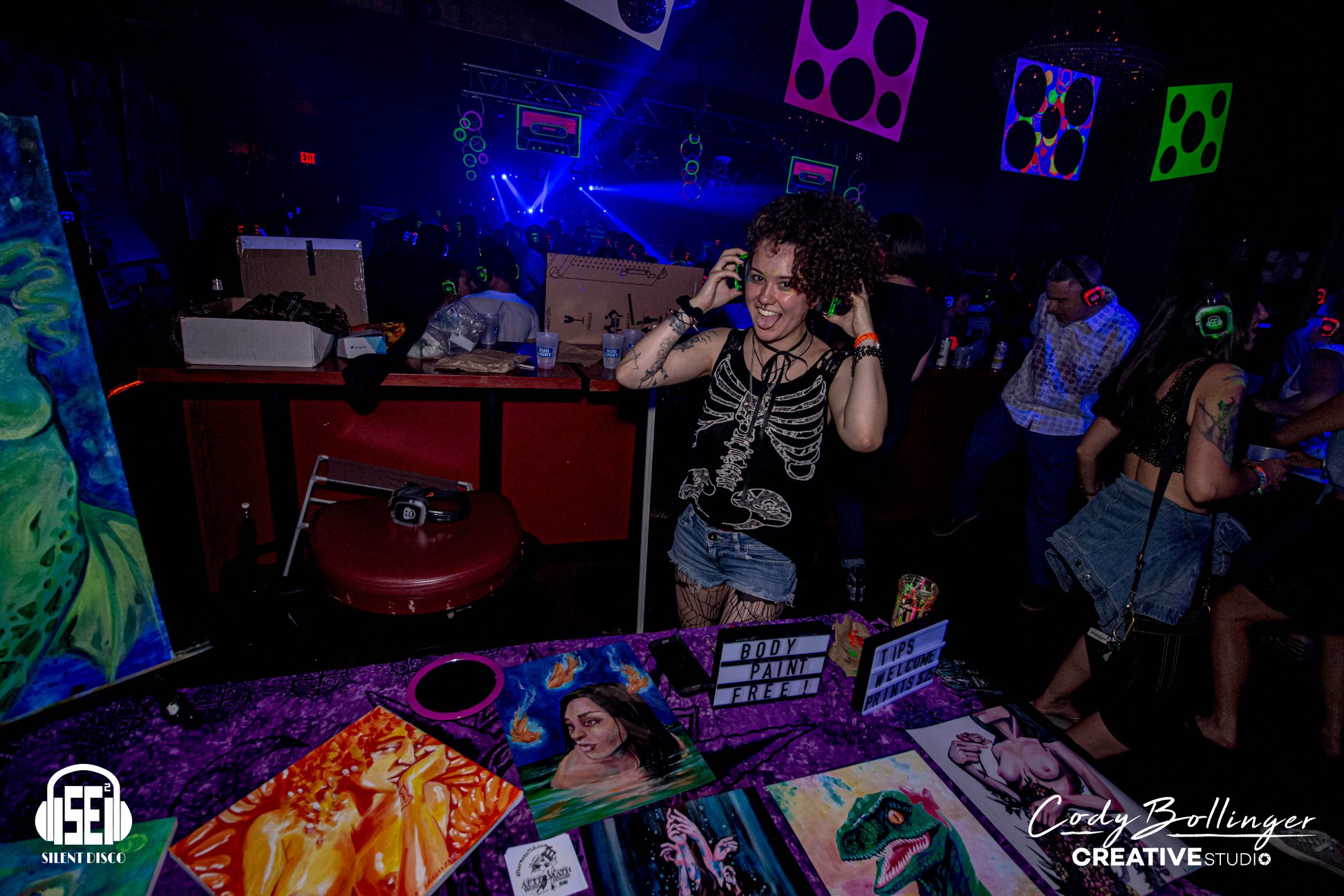 SE2 Silent Disco guests at Photo City Music Hall in Rochester.