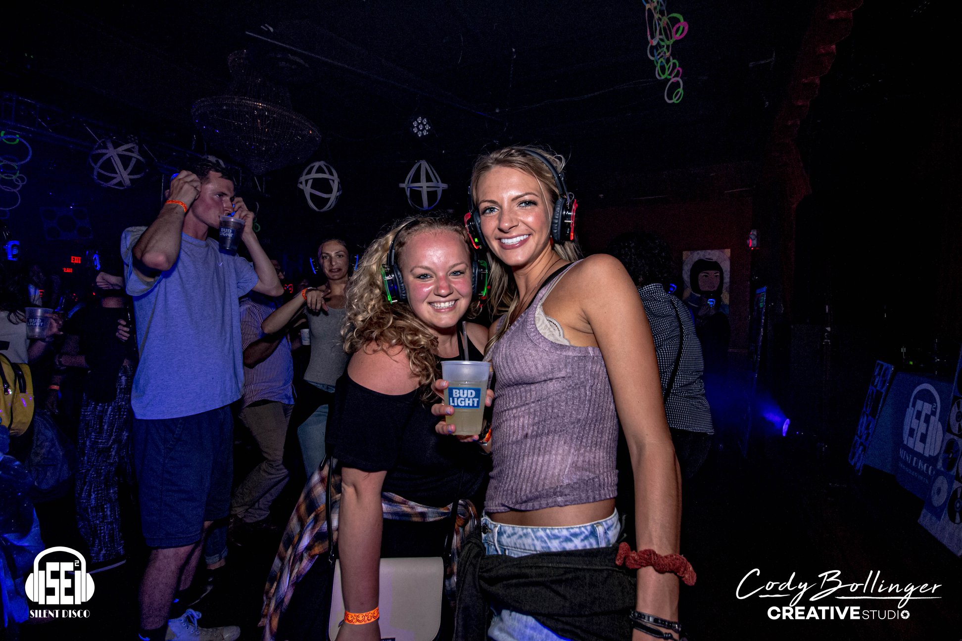 SE2 Silent Disco guests at Photo City Music Hall in Rochester.