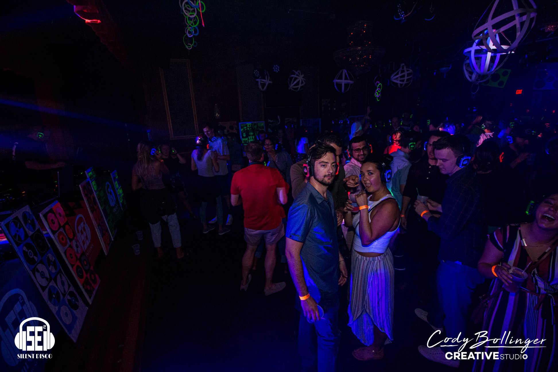 SE2 Silent Disco guests at Photo City Music Hall in Rochester.