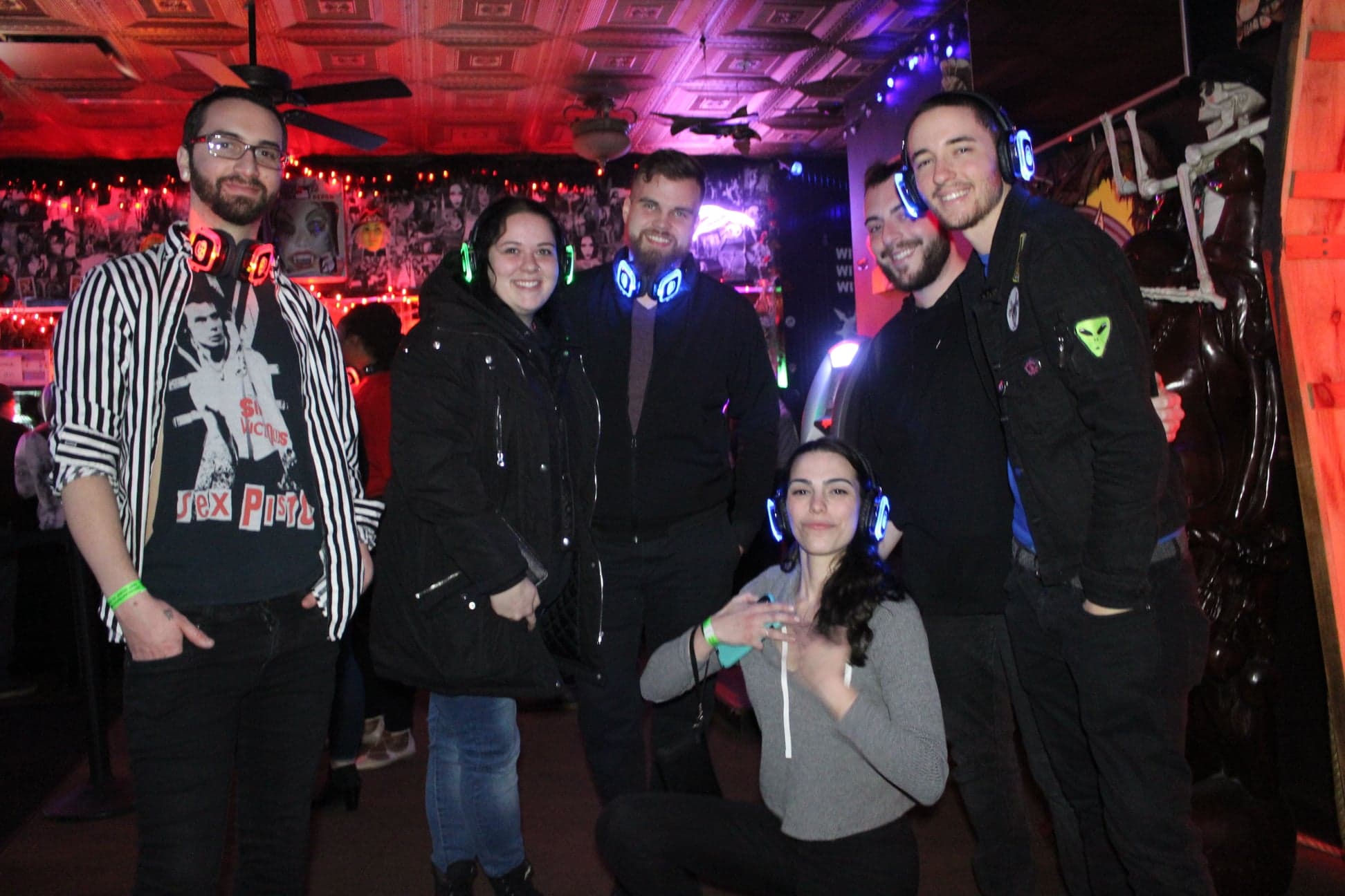 SE2 Silent Disco guests at Photo City Music Hall in Rochester.