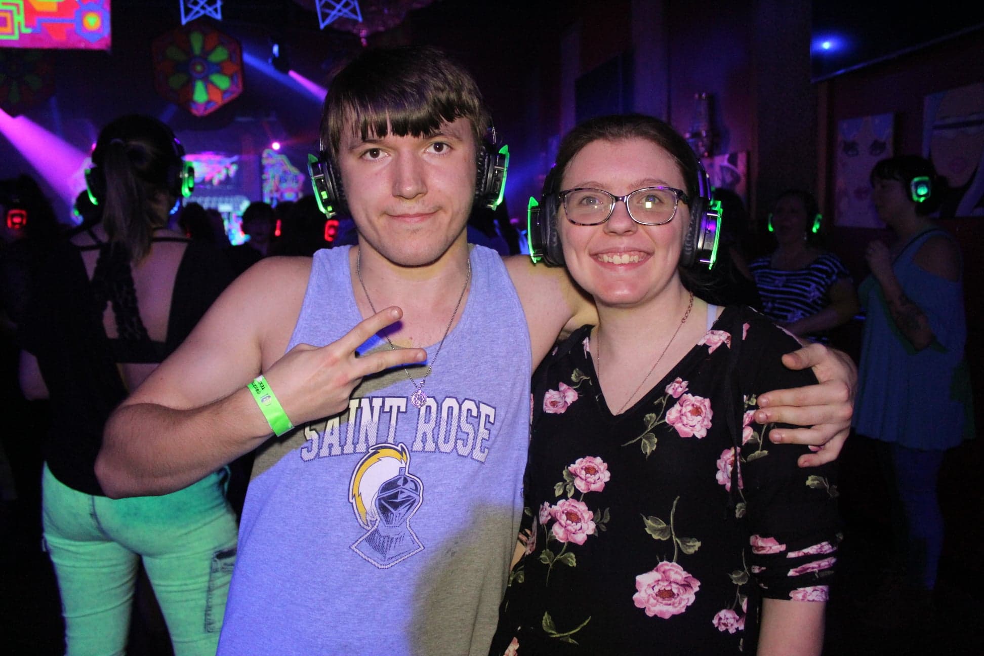SE2 Silent Disco guests at Photo City Music Hall in Rochester.