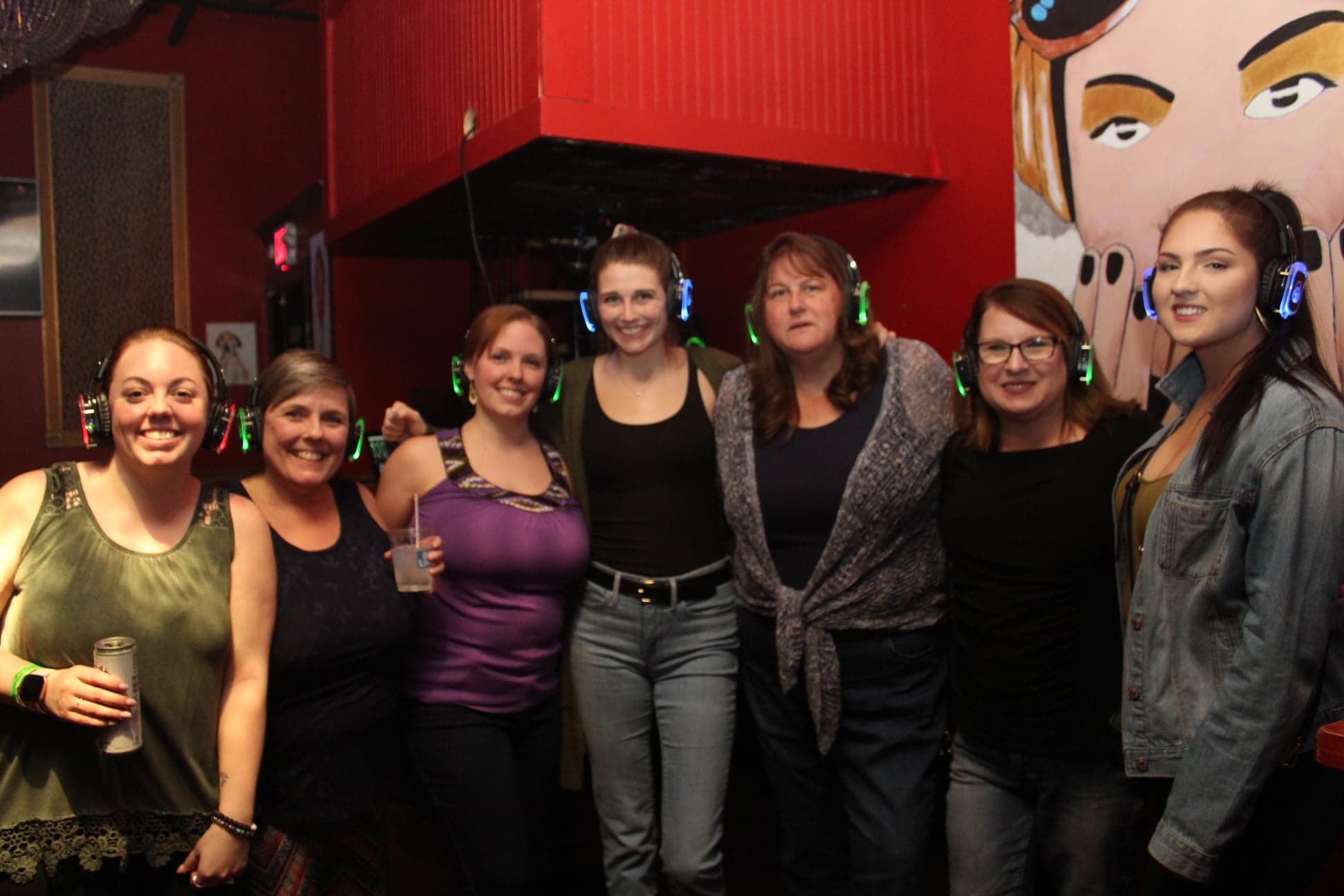 SE2 Silent Disco guests at Photo City Music Hall in Rochester.