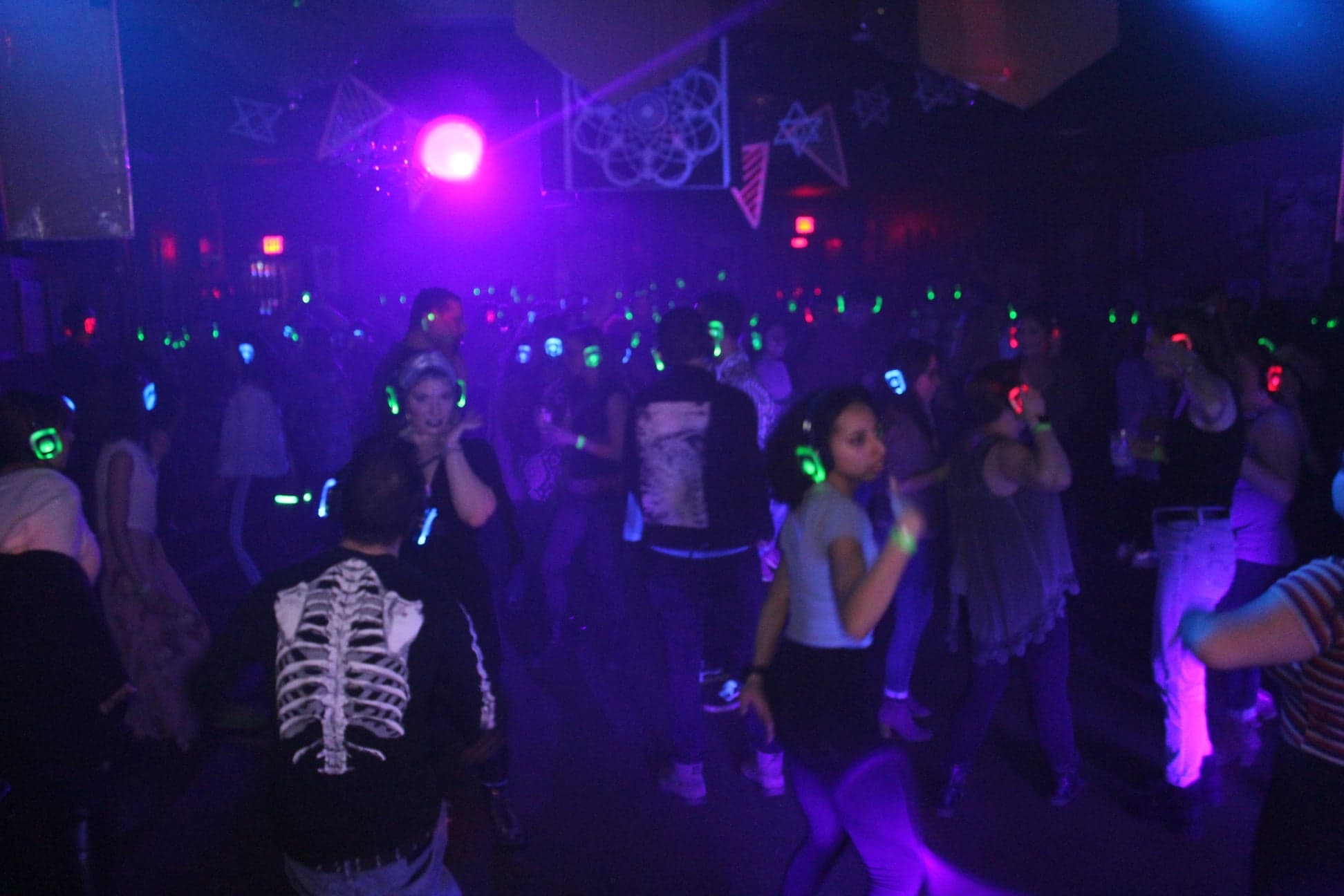 SE2 Silent Disco guests at Photo City Music Hall in Rochester.